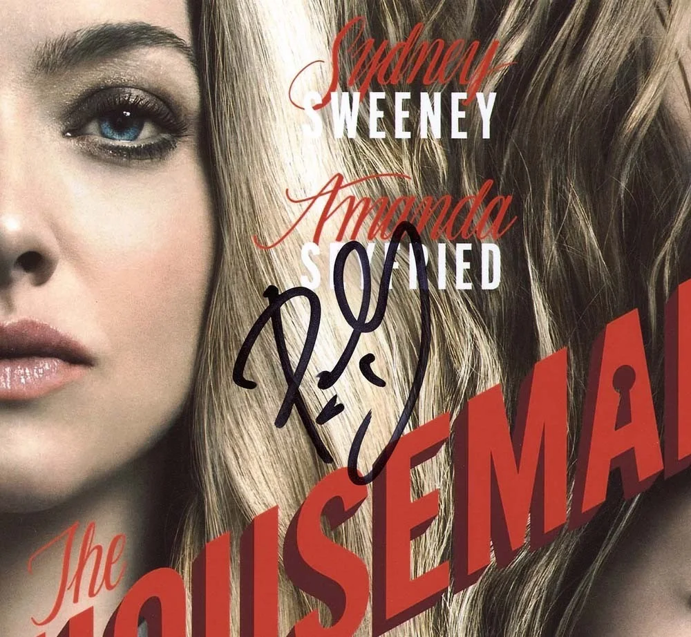 Paul Feig — Paul Feig signed "THE HOUSEMAID" 8x10 Photo EXT PROOF i Sydney Sweeney COA COA, изображение 5