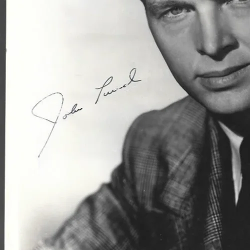 original Hand signed 8 x 10 photo of John Lund, изображение 2