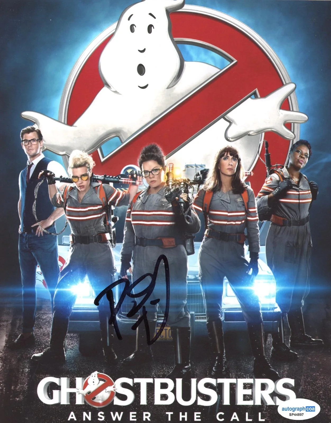 Paul Feig — Paul Feig signed "GHOSTBUSTERS" 8x10 Photo e THE HOUSEMAID Director ACOA COA, image 3