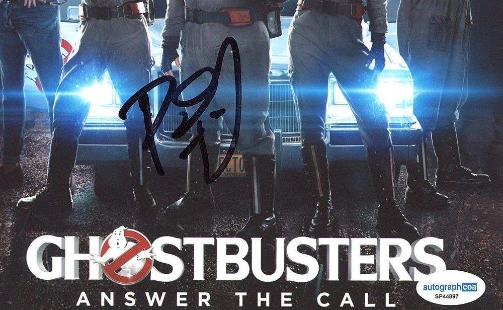 Paul Feig — Paul Feig signed "GHOSTBUSTERS" 8x10 Photo e THE HOUSEMAID Director ACOA COA, image 4