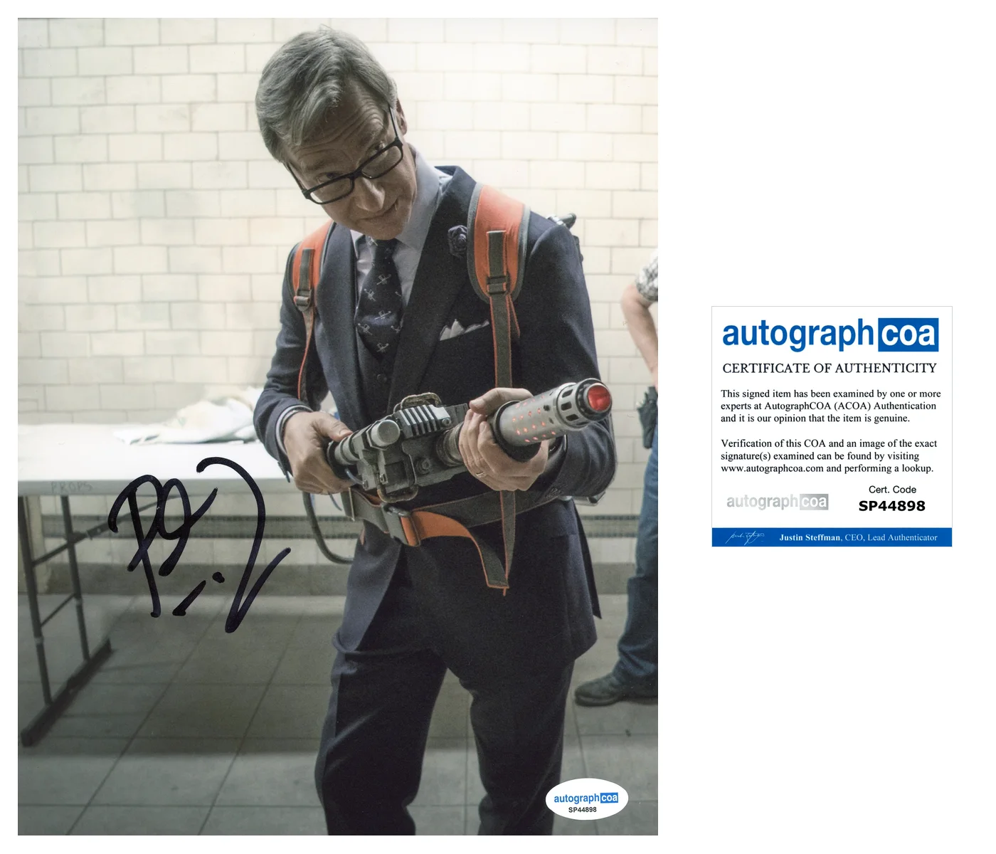 Paul Feig — Paul Feig signed "GHOSTBUSTERS" 8x10 Photo f THE HOUSEMAID Director ACOA COA