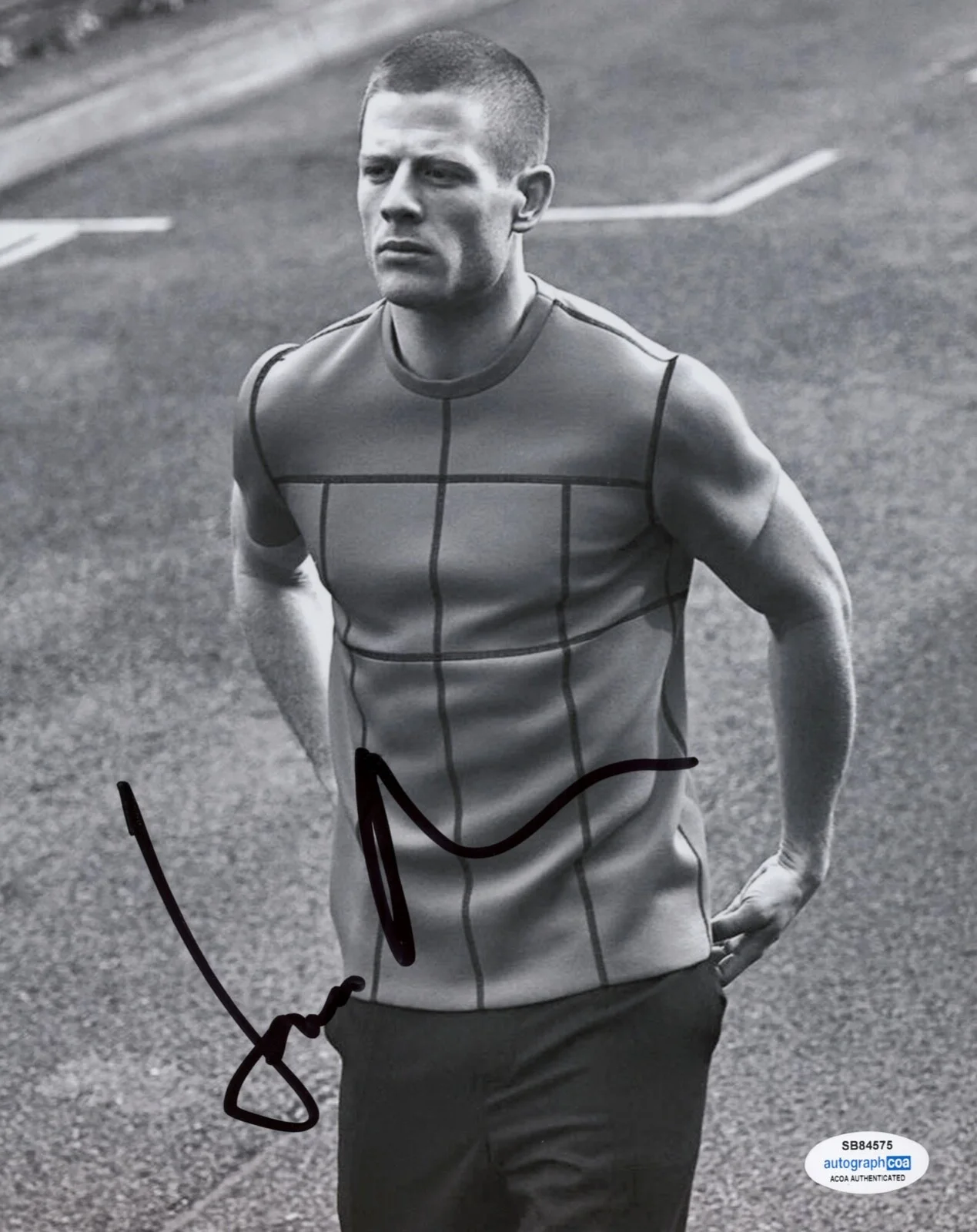JAMES NORTON — James Norton signed 8x10 Photo c AUTOGRAPHED Sexy McMAFIA Happy Valley ACOA COA, изображение 3
