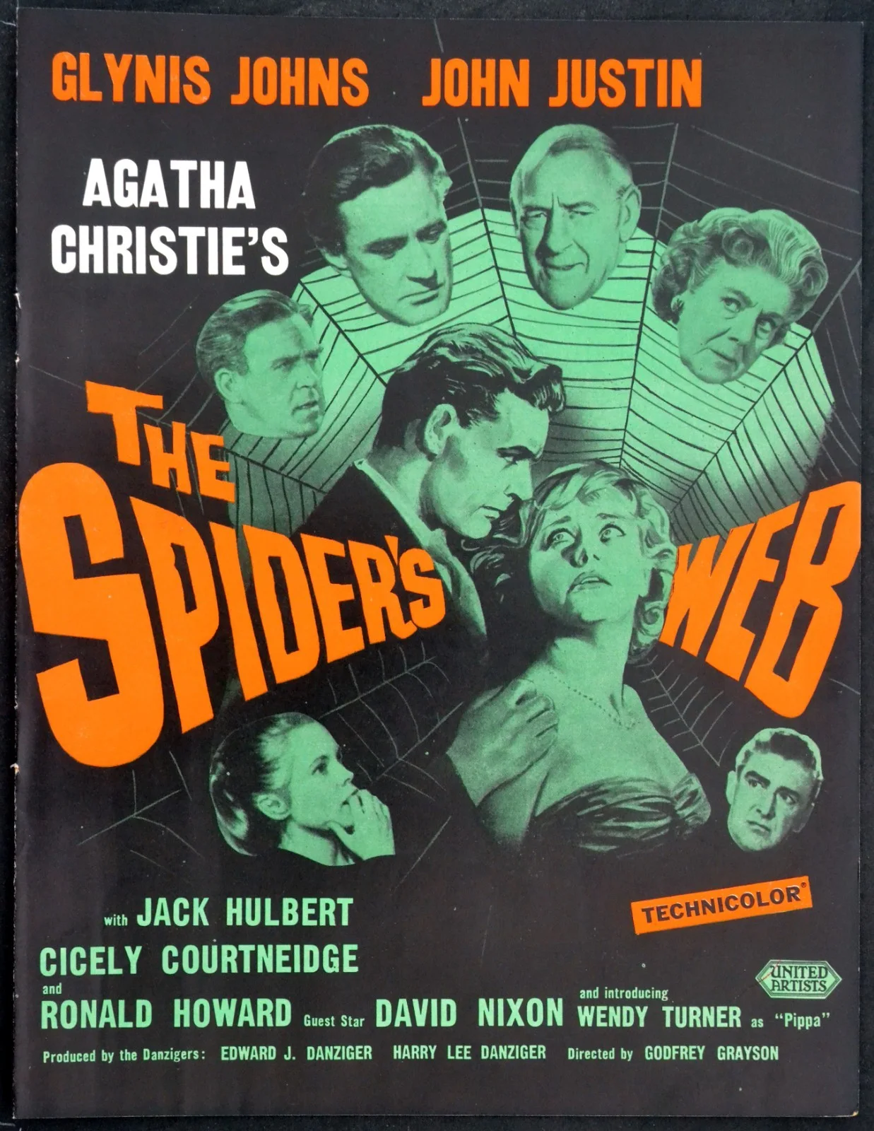 FACES IN THE DARK 1960 John Gregson, Mai Zetterling Michael Denison TRADE ADVERT, image 2