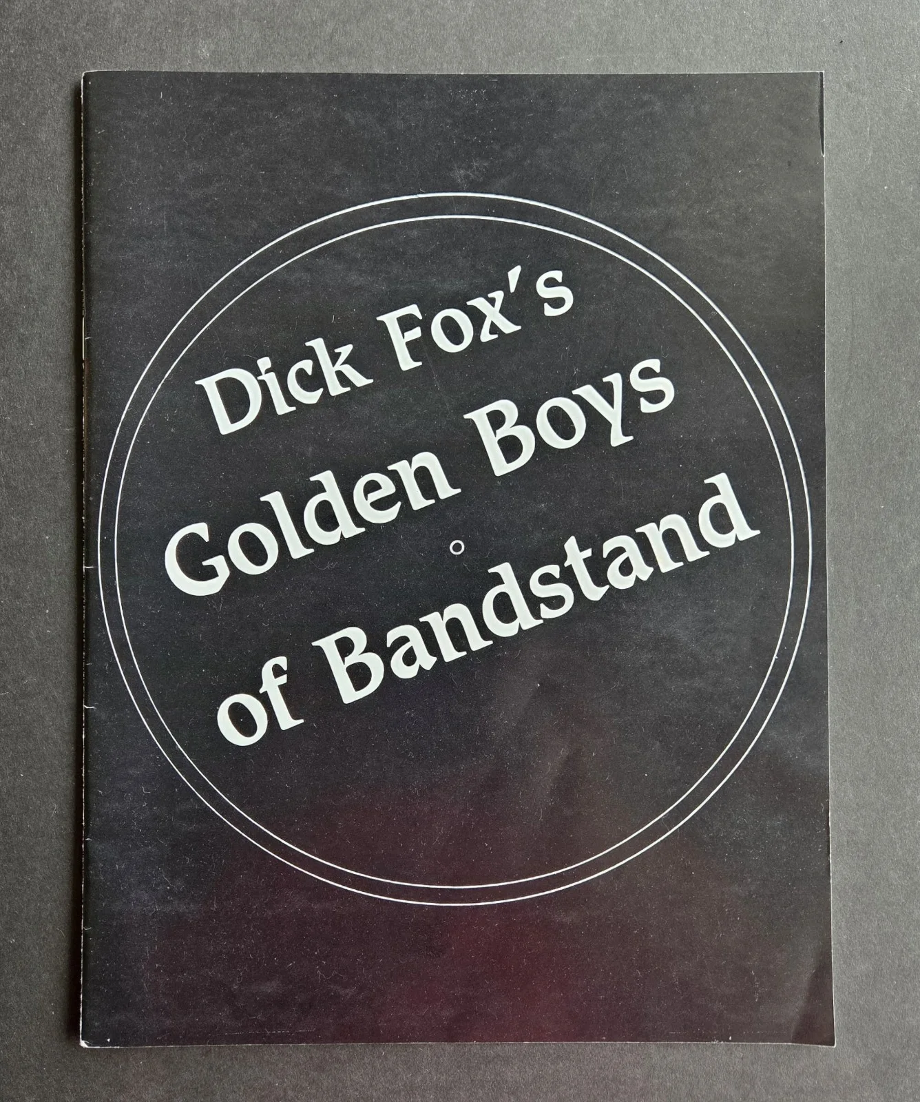 Frankie Avalon - Bobby Rydell - Fabian signed 1986 Golden Boys Program w/coa, image 2