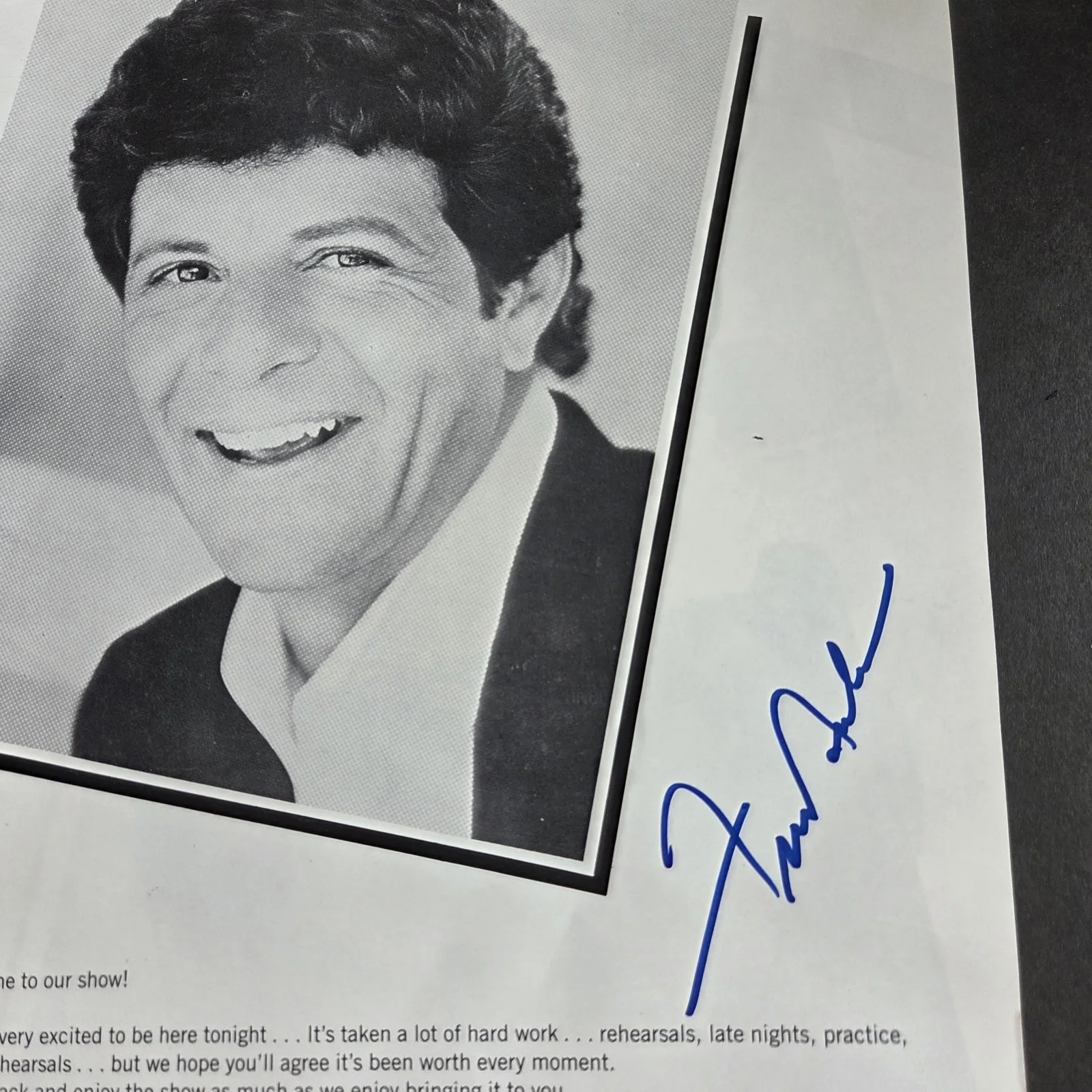 Frankie Avalon - Bobby Rydell - Fabian signed 1986 Golden Boys Program w/coa, image 3