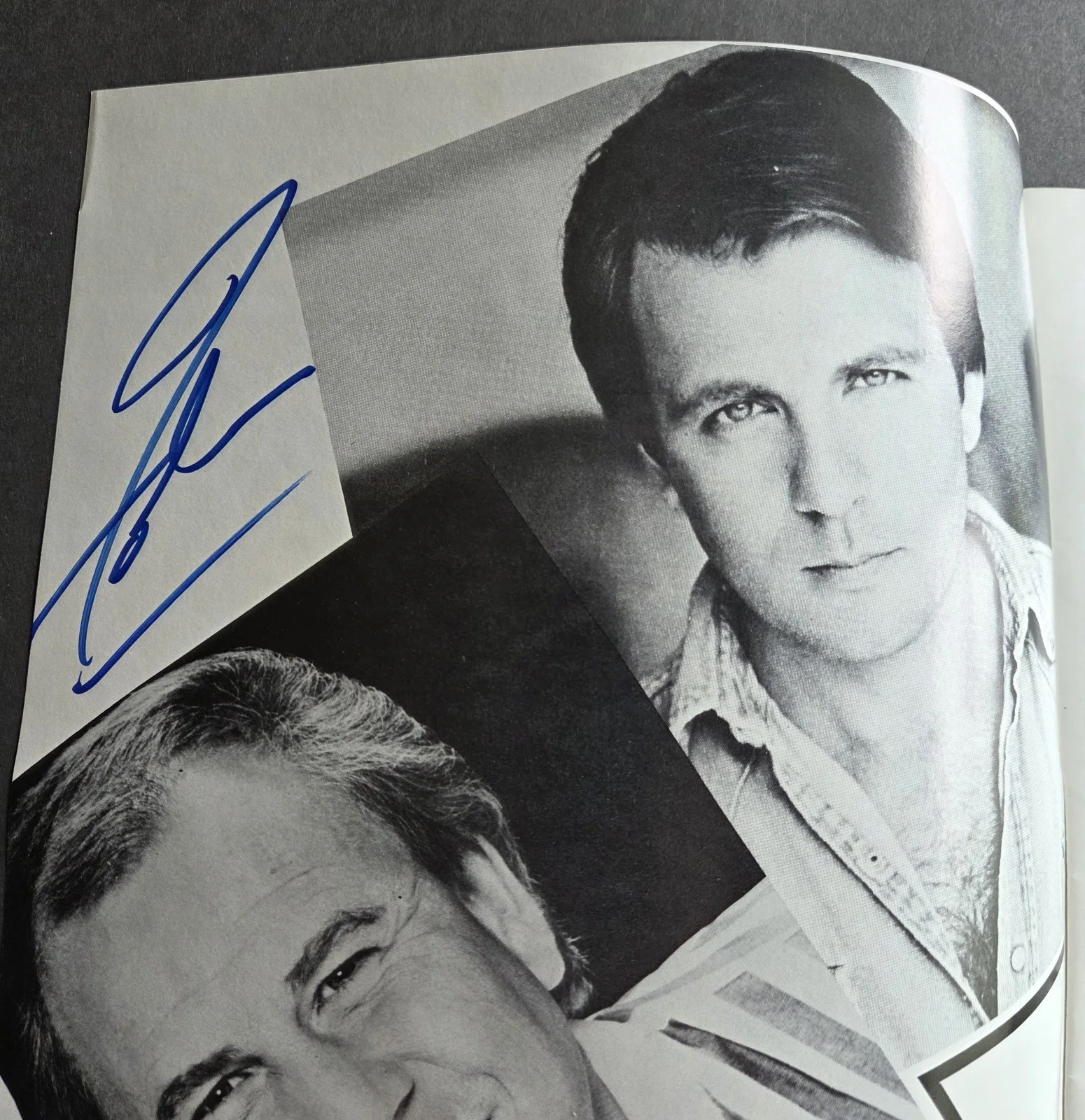 Frankie Avalon - Bobby Rydell - Fabian signed 1986 Golden Boys Program w/coa, image 5