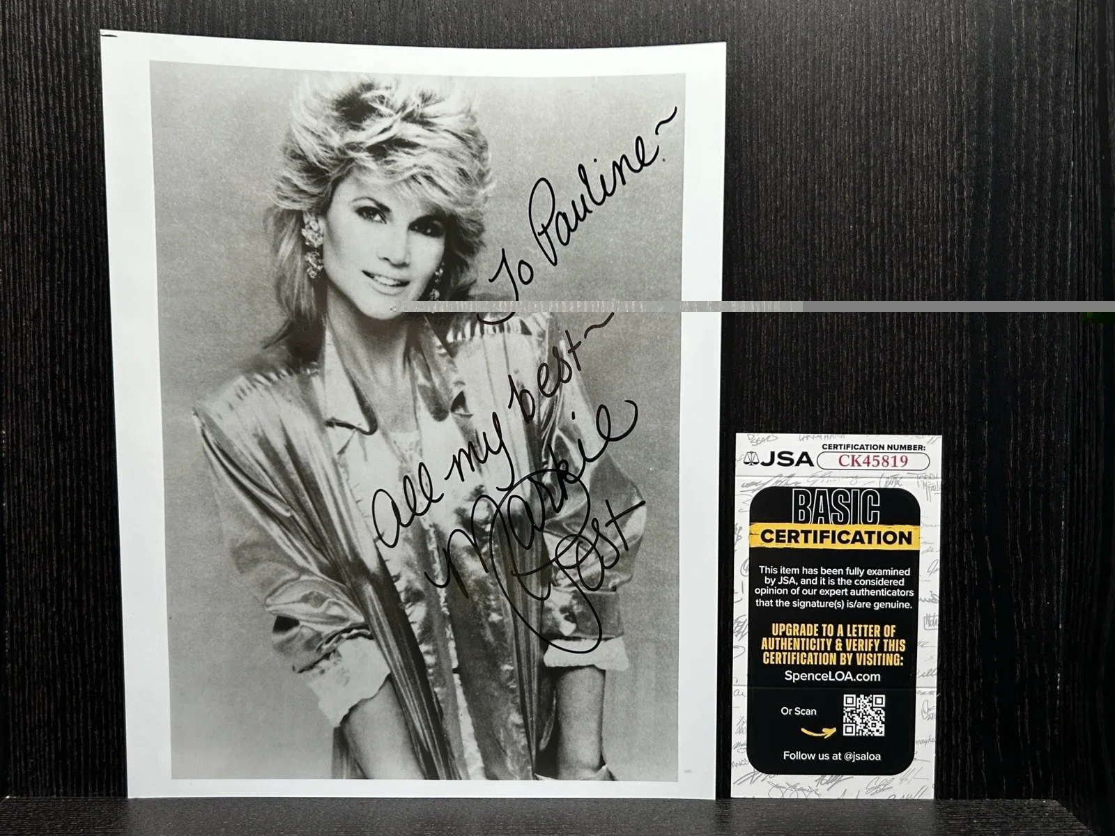 Markie Post — MARKIE POST ORIGINAL SIGNED PHOTO Celebrity Autograph JSA Certified NIGHT COURT, image 2
