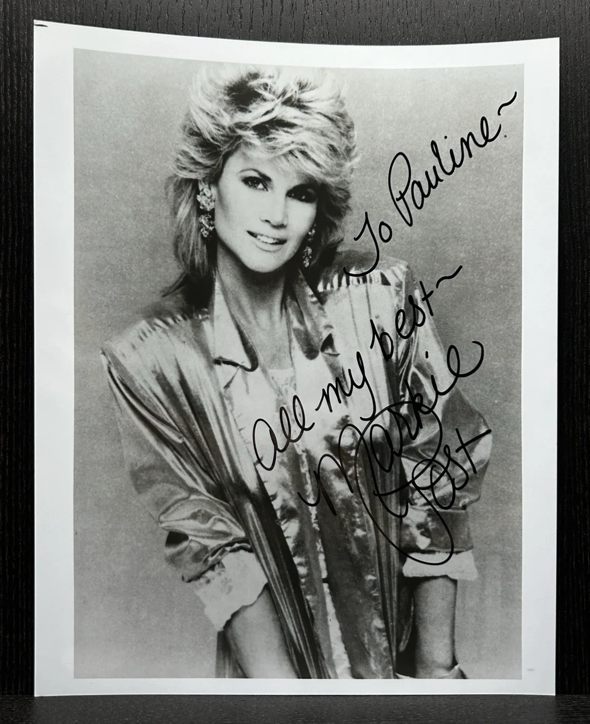 Markie Post — MARKIE POST ORIGINAL SIGNED PHOTO Celebrity Autograph JSA Certified NIGHT COURT, image 3