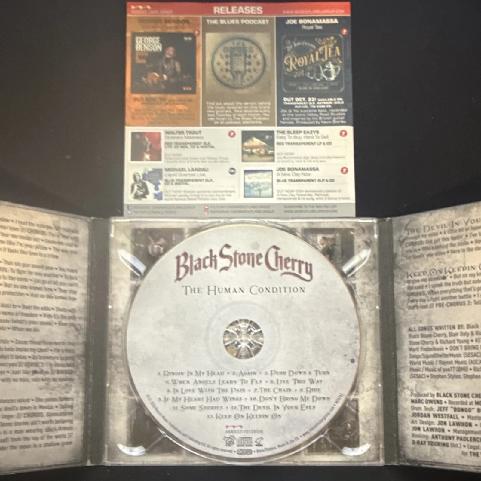 Black Stone Cherry The Human Condition Signed CD & Booklet, image 2