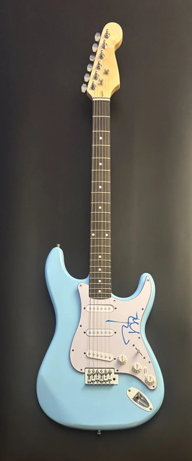 PSA Hollywood Vampires Star * JOHNNY DEPP * Signed Electric Guitar COA, image 2