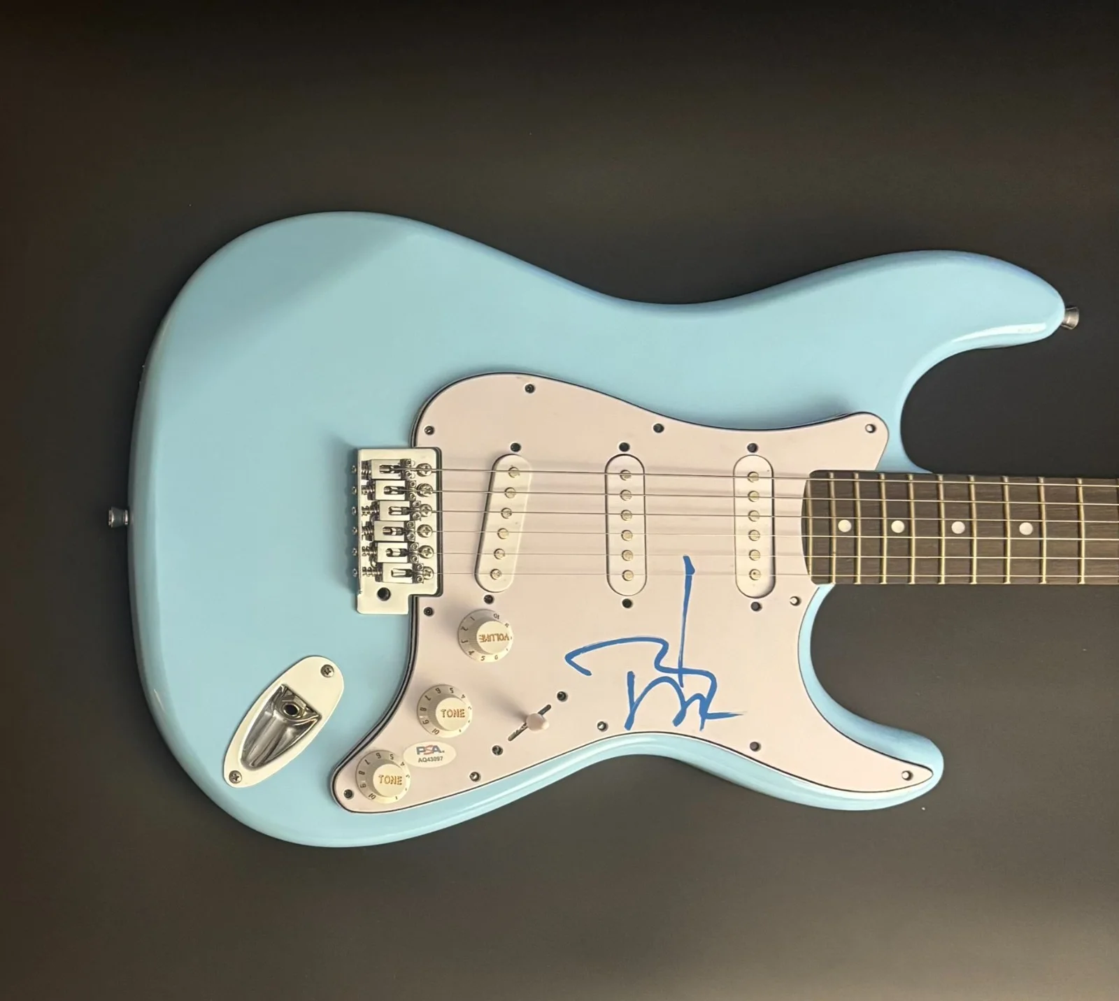 PSA Hollywood Vampires Star * JOHNNY DEPP * Signed Electric Guitar COA, image 4