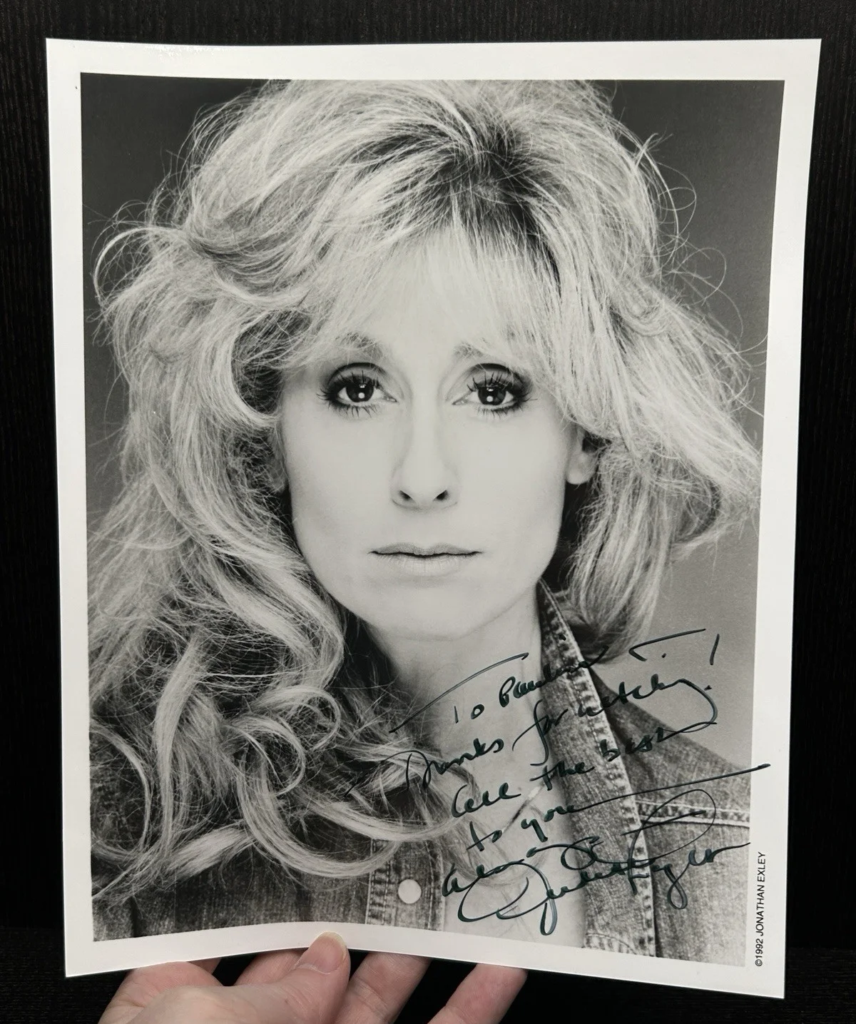 Judith Light — JUDITH LIGHT SIGNED 8x10 PHOTO & PAPER Original Autographs JSA COA Whos the Boss, image 3