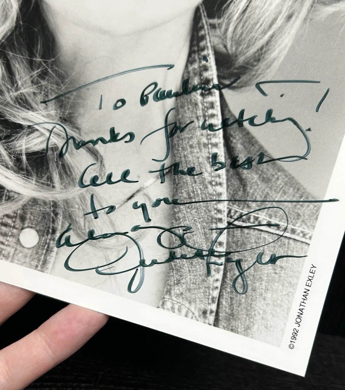 Judith Light — JUDITH LIGHT SIGNED 8x10 PHOTO & PAPER Original Autographs JSA COA Whos the Boss, image 4
