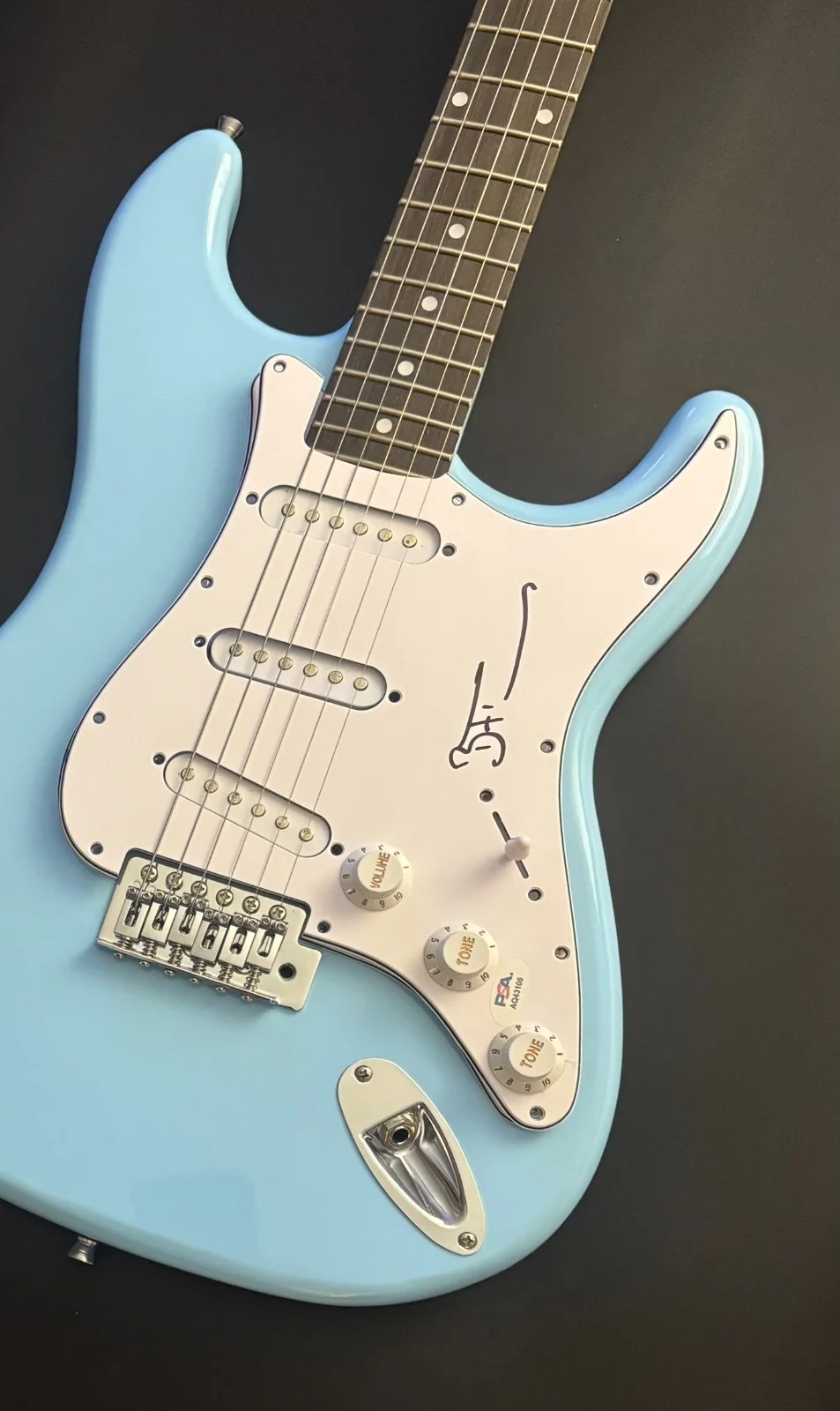 PSA The Killers Band Rock Star * BRANDON FLOWERS * Signed Electric Guitar COA, изображение 4