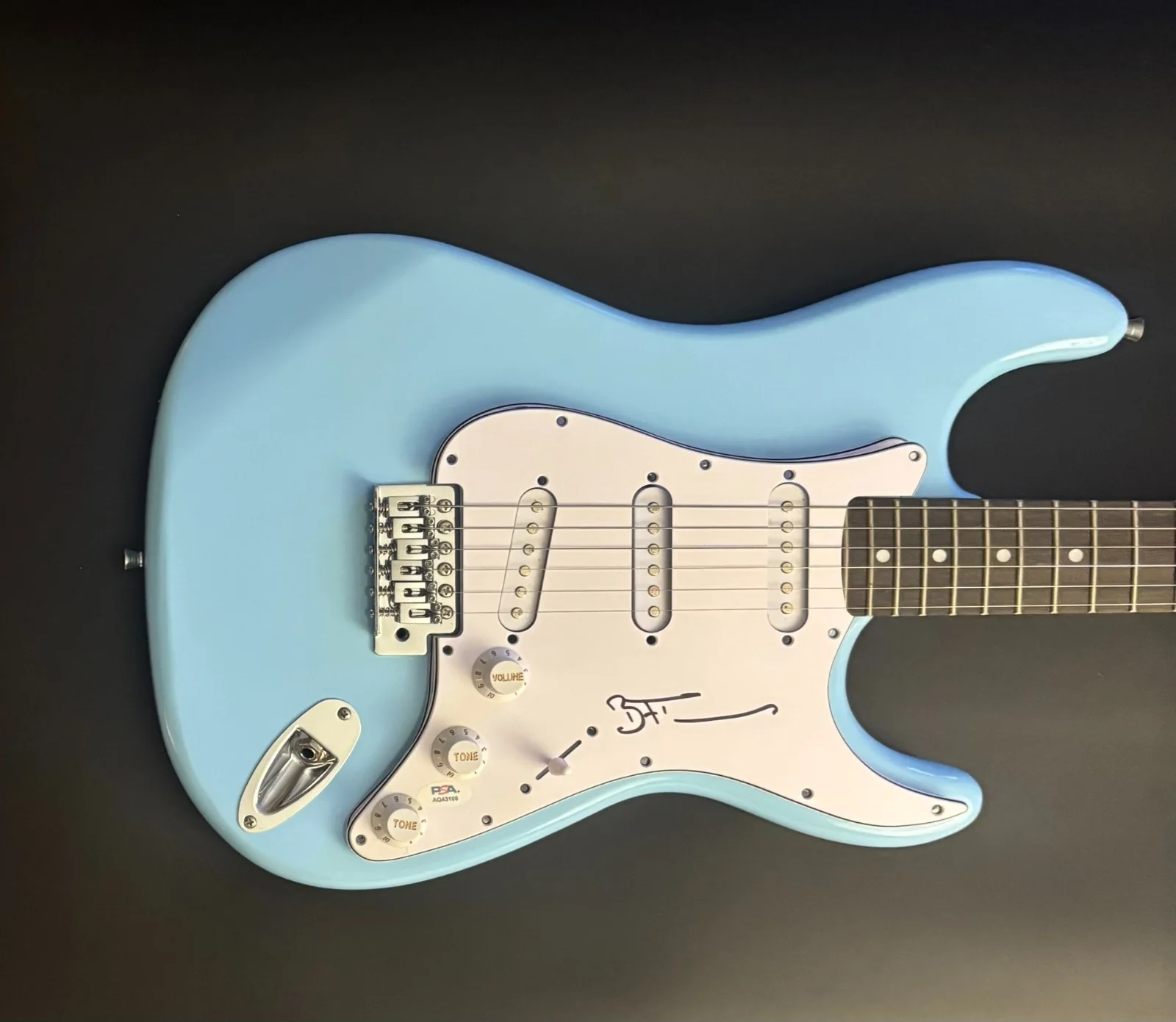 PSA The Killers Band Rock Star * BRANDON FLOWERS * Signed Electric Guitar COA, изображение 5