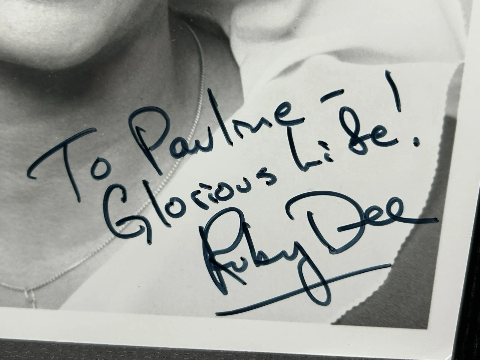 Ruby Dee — RUBY DEE HAND SIGNED 8x10 PHOTO Original Autograph JSA COA American Gangster, image 3