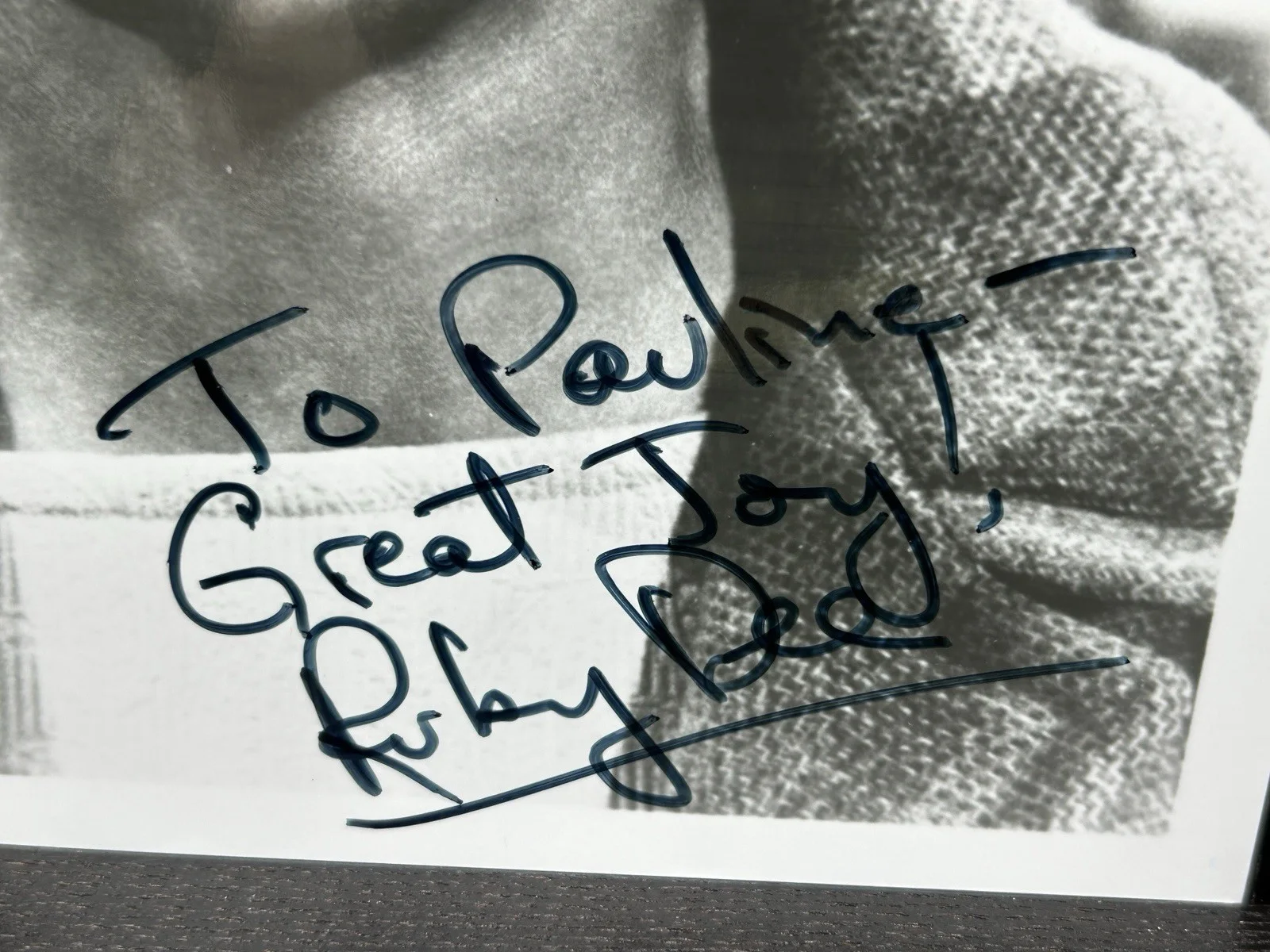 Ruby Dee — RUBY DEE SIGNED 8x10 PHOTO Original Actress Autograph JSA COA AMERICAN GANGSTER, image 3