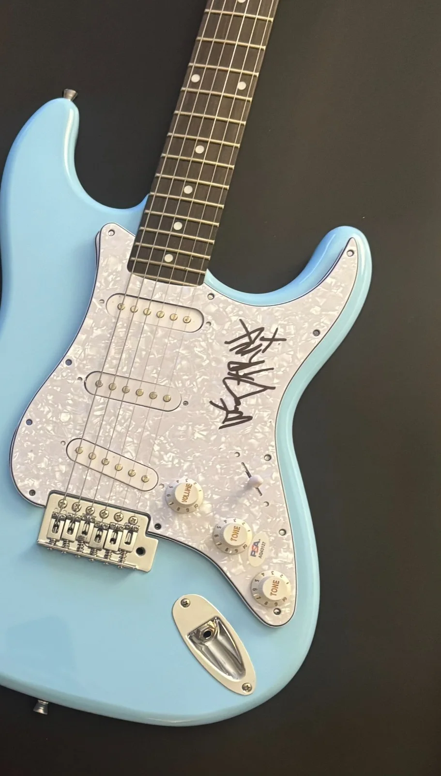 PSA Green Day Band Bassist * MIKE DIRNT * Signed Electric Guitar PROOF COA, изображение 5