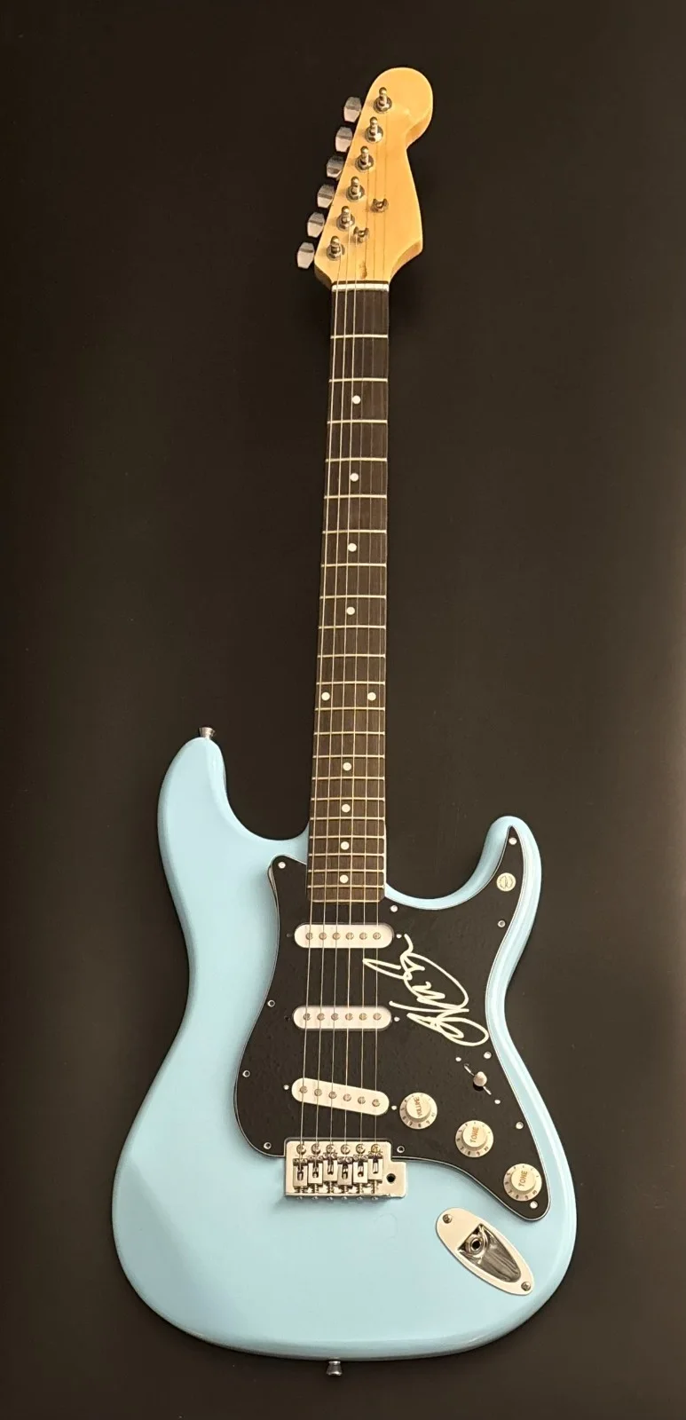 GFA Poison & Kingdom Come * BLUES SARACENO * Signed Electric Guitar COA, image 2
