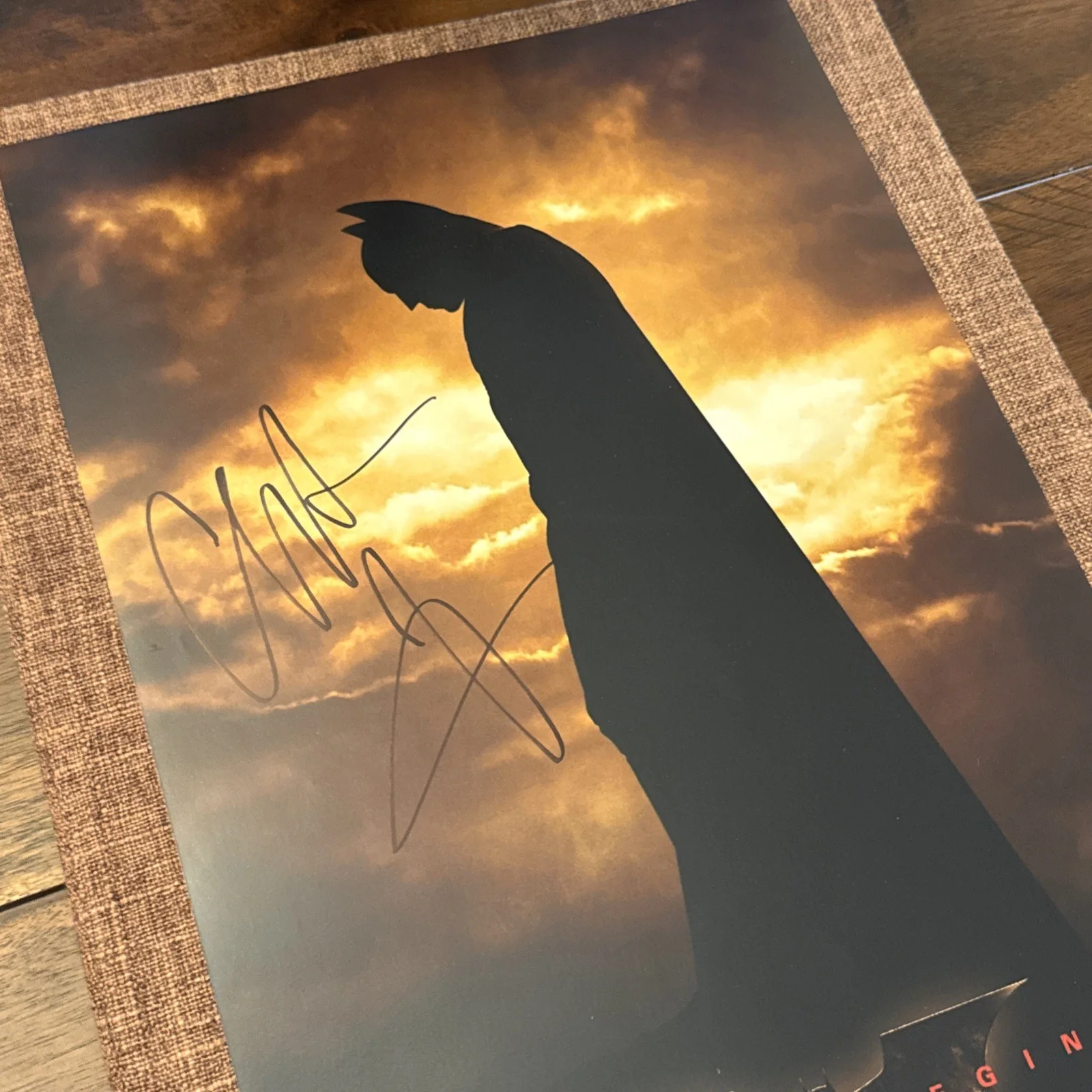 Christian Bale — CHRISTIAN BALE SIGNED 11x17 BATMAN AUTOGRAPHED PHOTO ~THE DARK KNIGHT w/COA, изображение 3