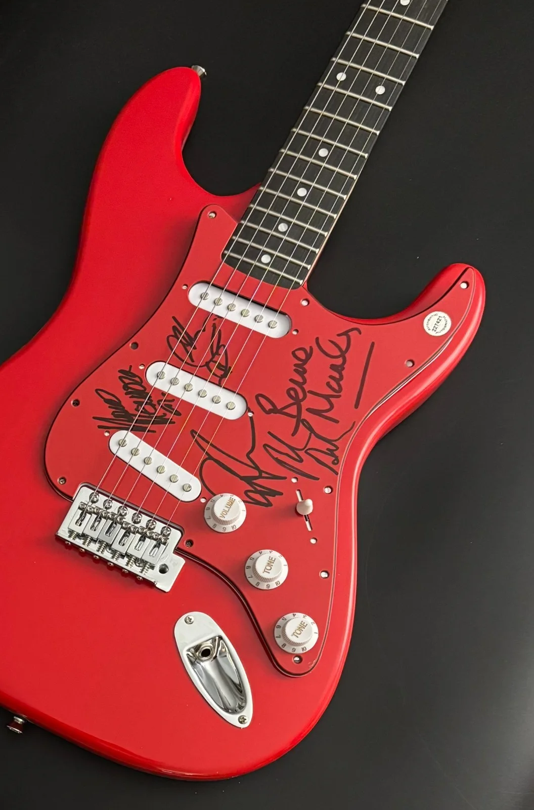 GFA Bernie Marsden x5 Band * WHITESNAKE * Signed Electric Guitar PROOF COA, изображение 5