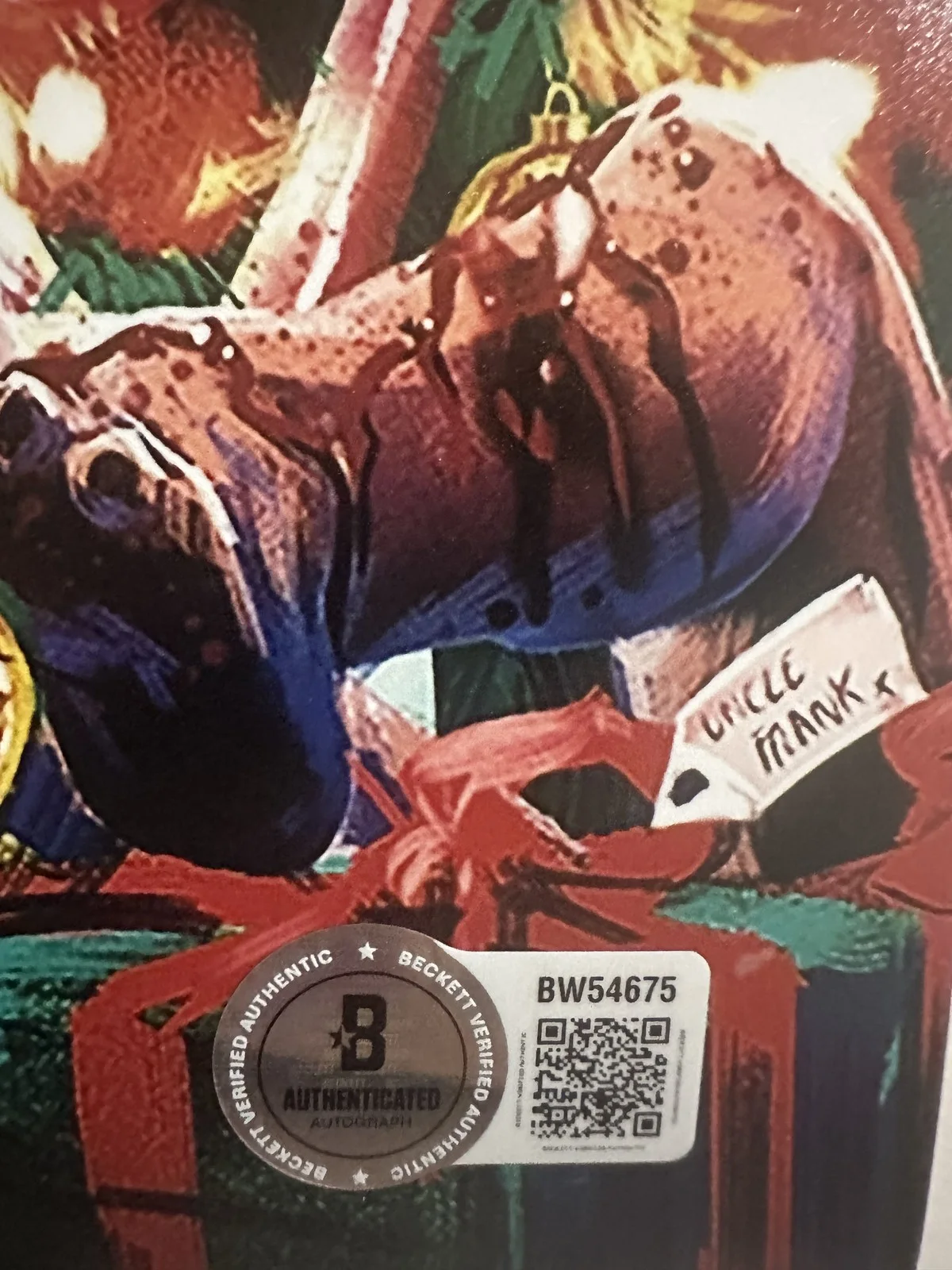 David Howard Thornton — David Howard Thornton Signed Terrifier 3 11x17 Photo Art the Clown Autograph BAS, image 2