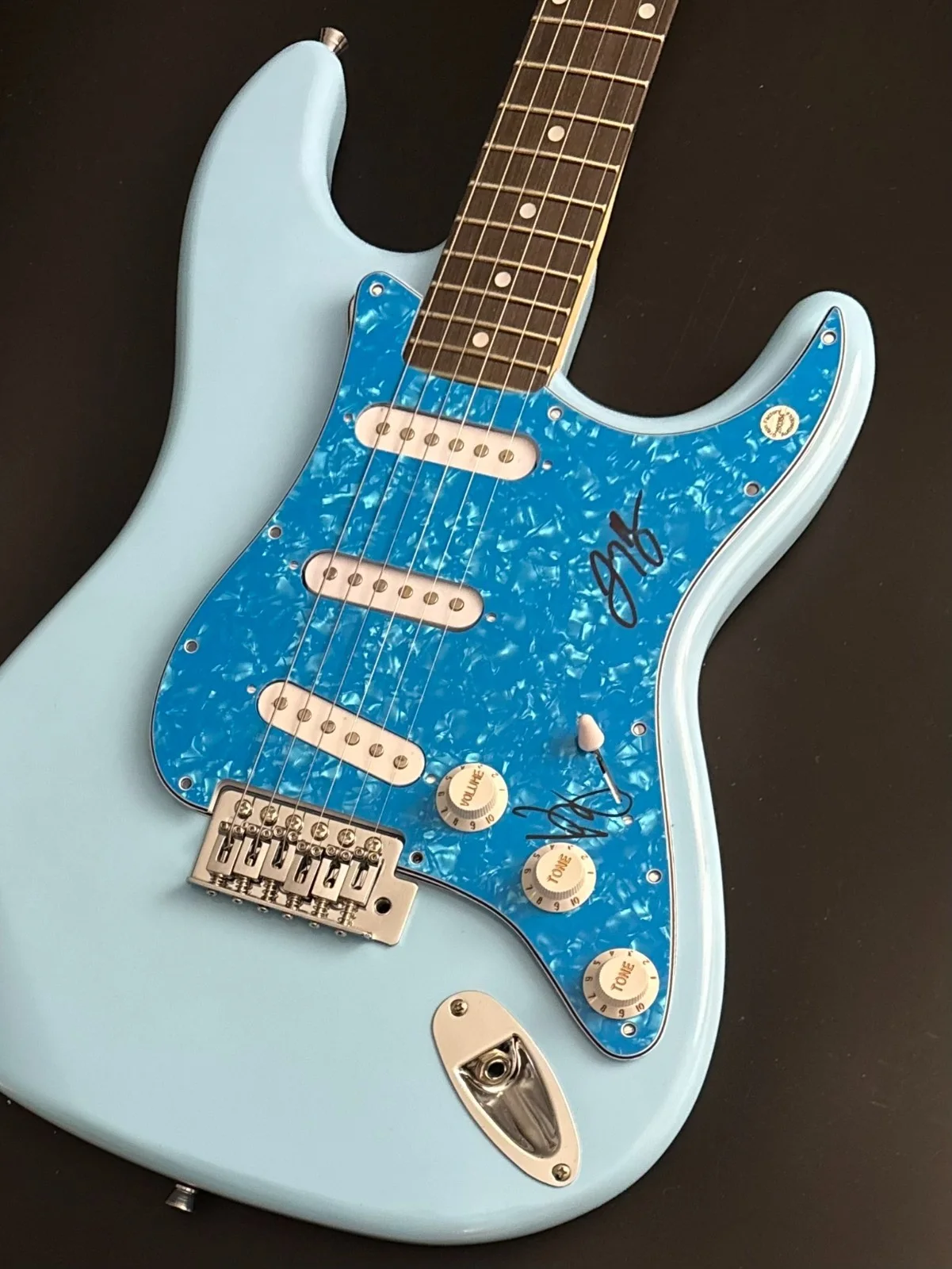 GFA Kenneth & Joey Duo * THE MILK CARTON KIDS * Signed Electric Guitar COA, изображение 3