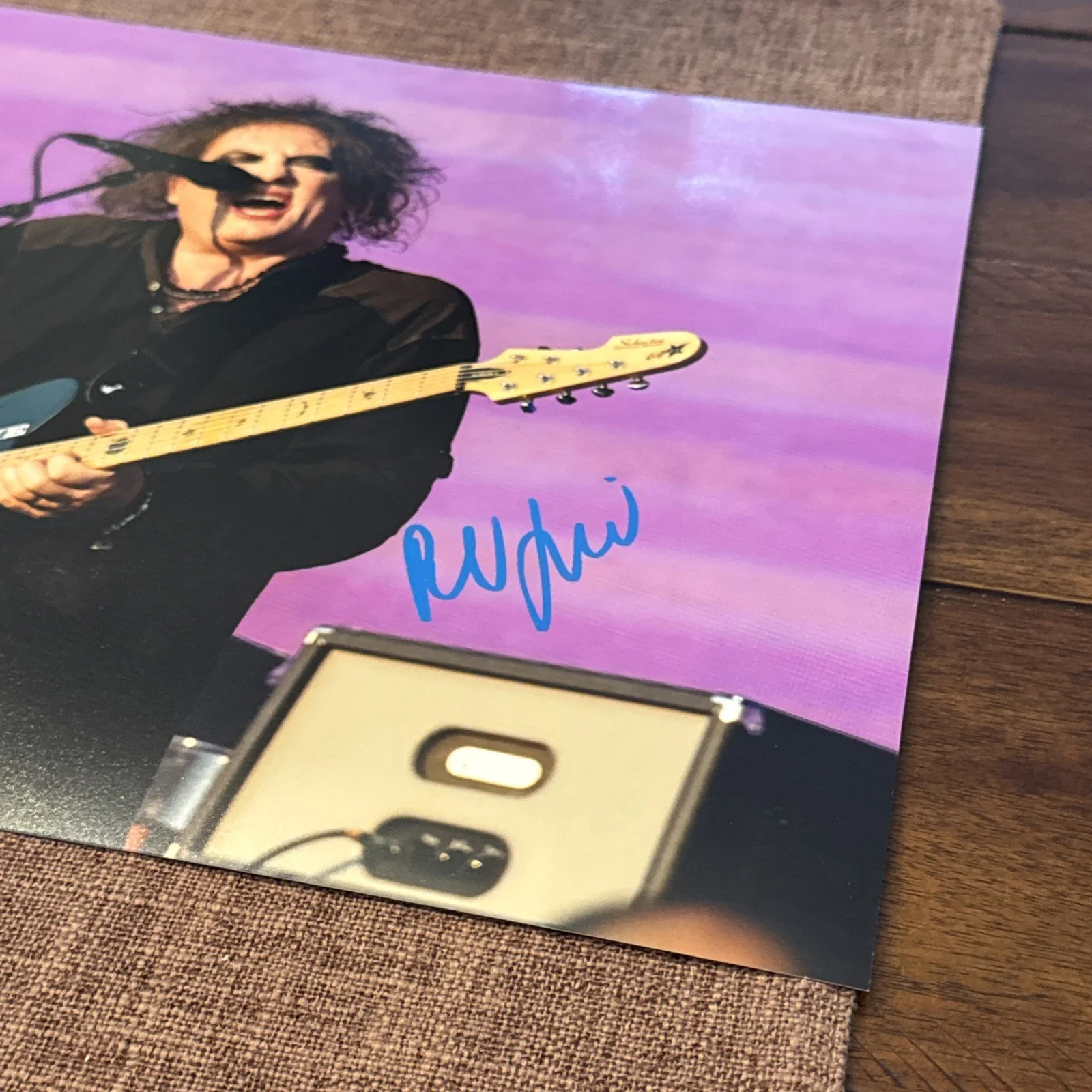 Robert Smith The Cure Rock Music Signed Autographed 11x14 Photo w/COA Hologram !, изображение 3