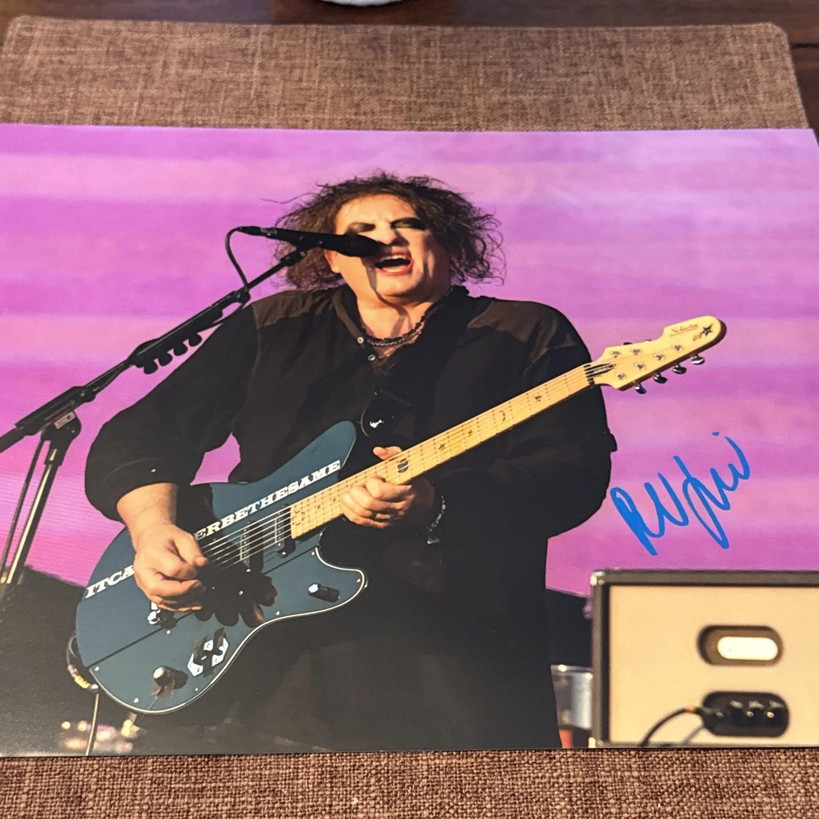 Robert Smith The Cure Rock Music Signed Autographed 11x14 Photo w/COA Hologram !, изображение 5