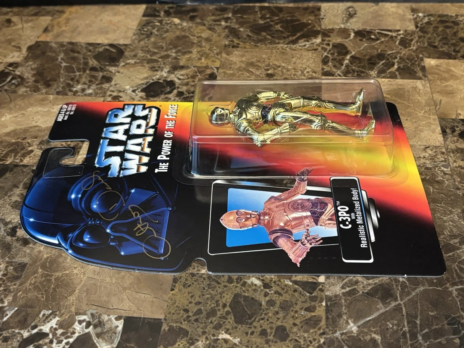 Anthony Daniels — ANTHONY DANIELS Signed/Autographed C-3PO STAR WARS POTF Figure C3PO Beauty!!, изображение 4