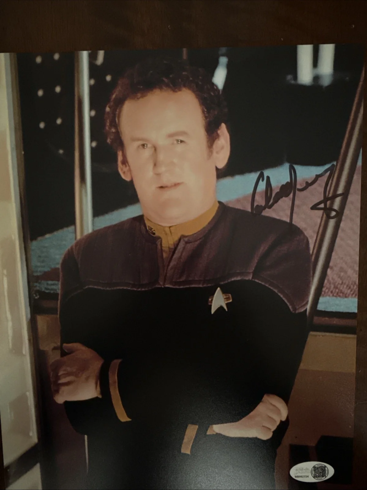 Colm Meaney — Colm Meaney Star Trek DS9 Hand Signed In Person Autograph JSA COA Super Rare, изображение 2