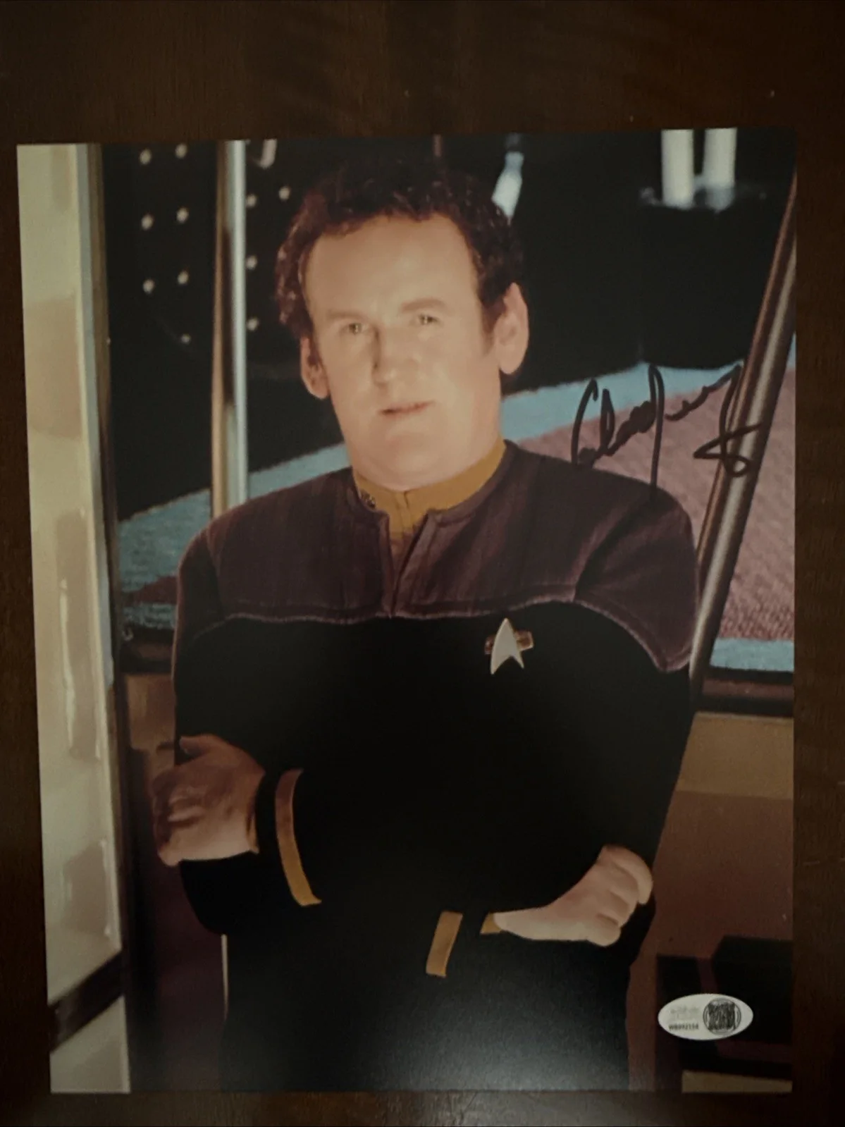 Colm Meaney — Colm Meaney Star Trek DS9 Hand Signed In Person Autograph JSA COA Super Rare, изображение 3