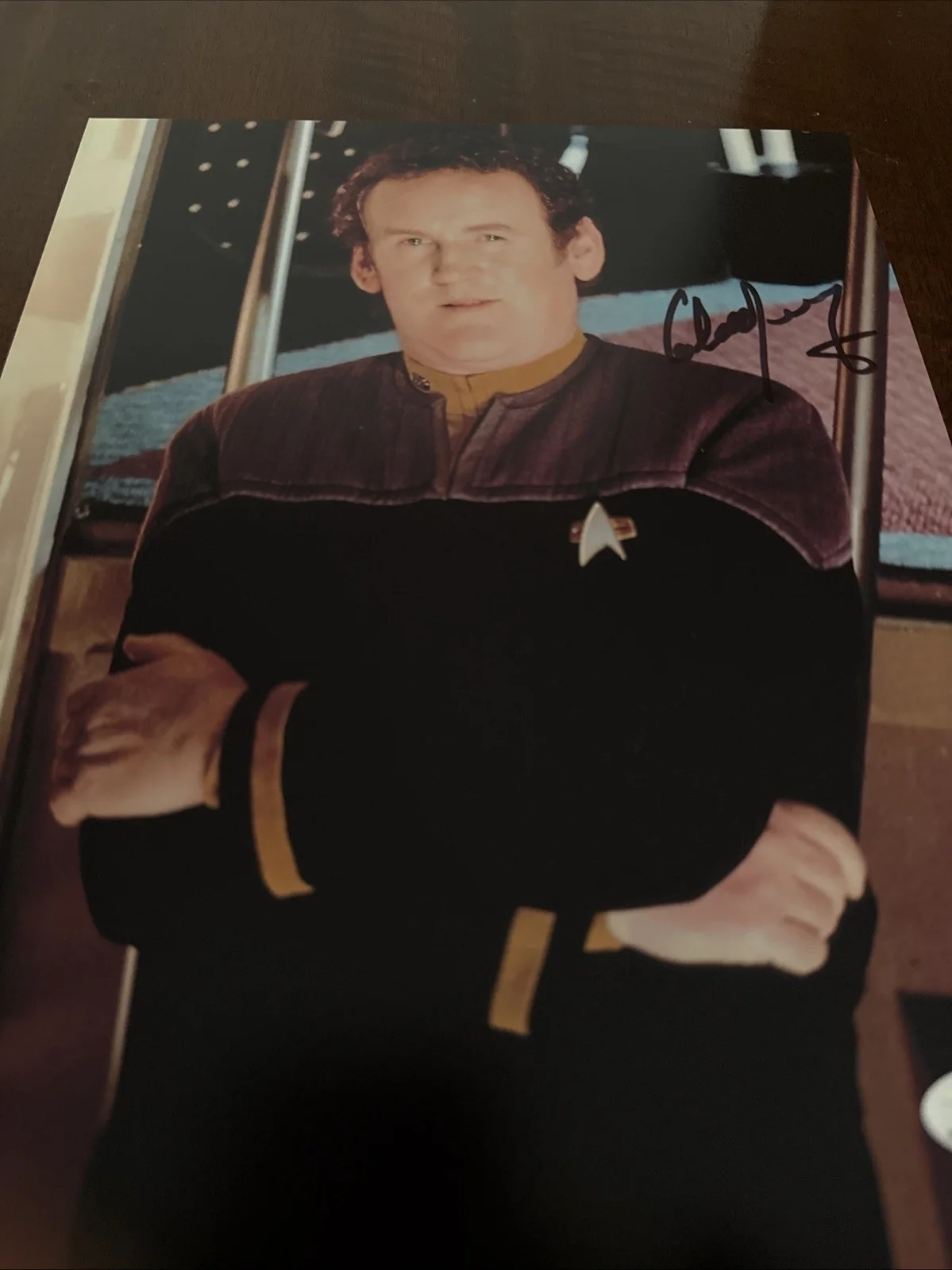 Colm Meaney — Colm Meaney Star Trek DS9 Hand Signed In Person Autograph JSA COA Super Rare, изображение 4