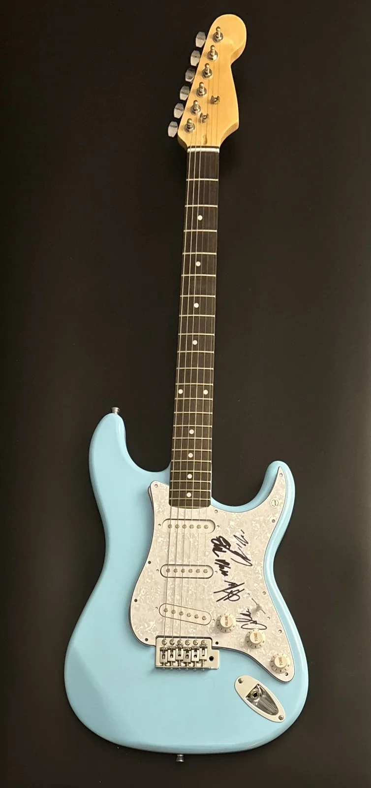 GFA Matt James x5 Band * BLACKTOP MOJO * Signed Electric Guitar PROOF COA, изображение 2