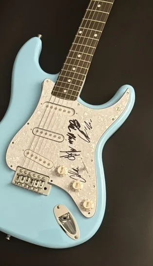 GFA Matt James x5 Band * BLACKTOP MOJO * Signed Electric Guitar PROOF COA, изображение 4