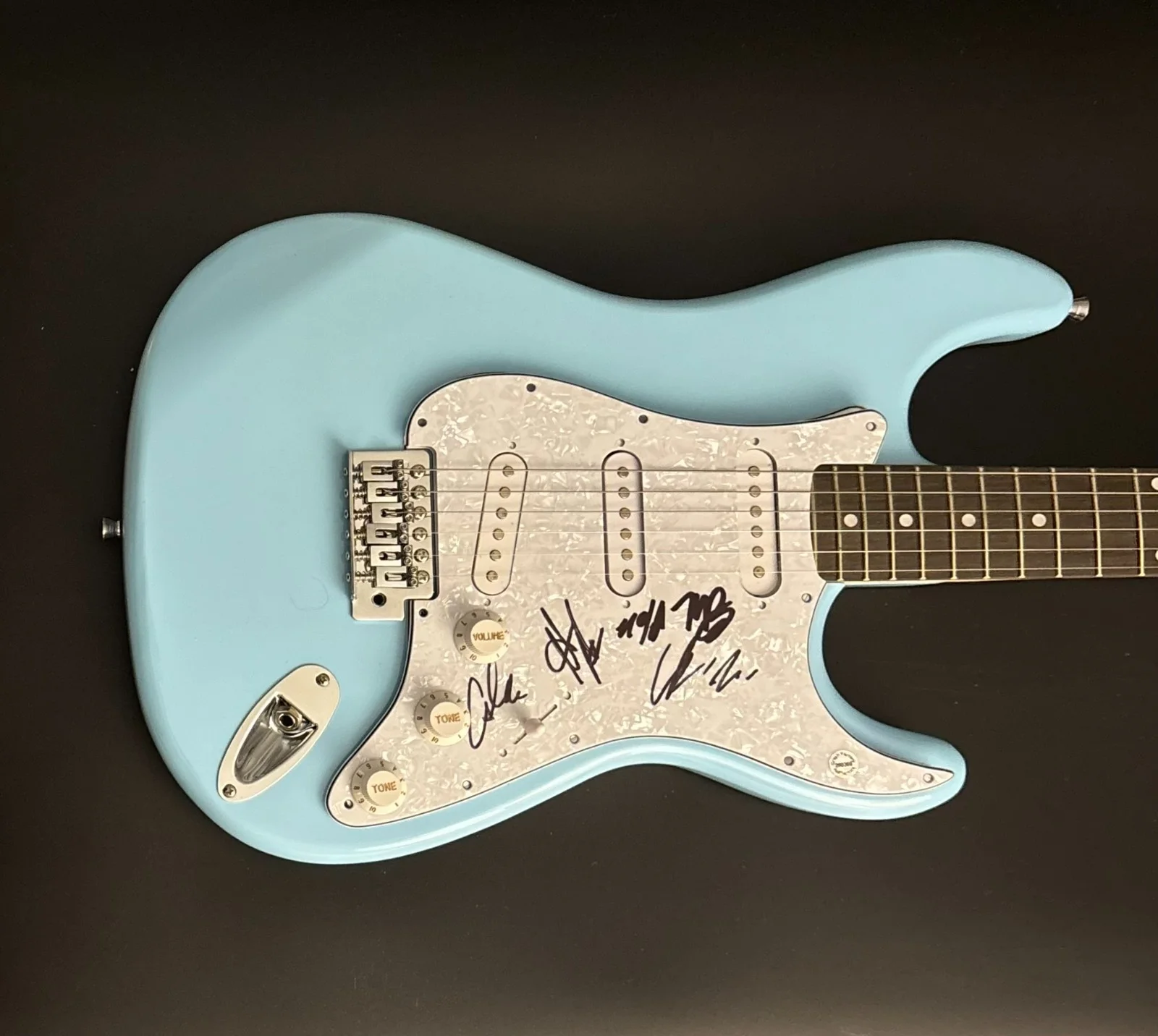GFA Matt James x5 Band * BLACKTOP MOJO * Signed Electric Guitar PROOF COA, изображение 5