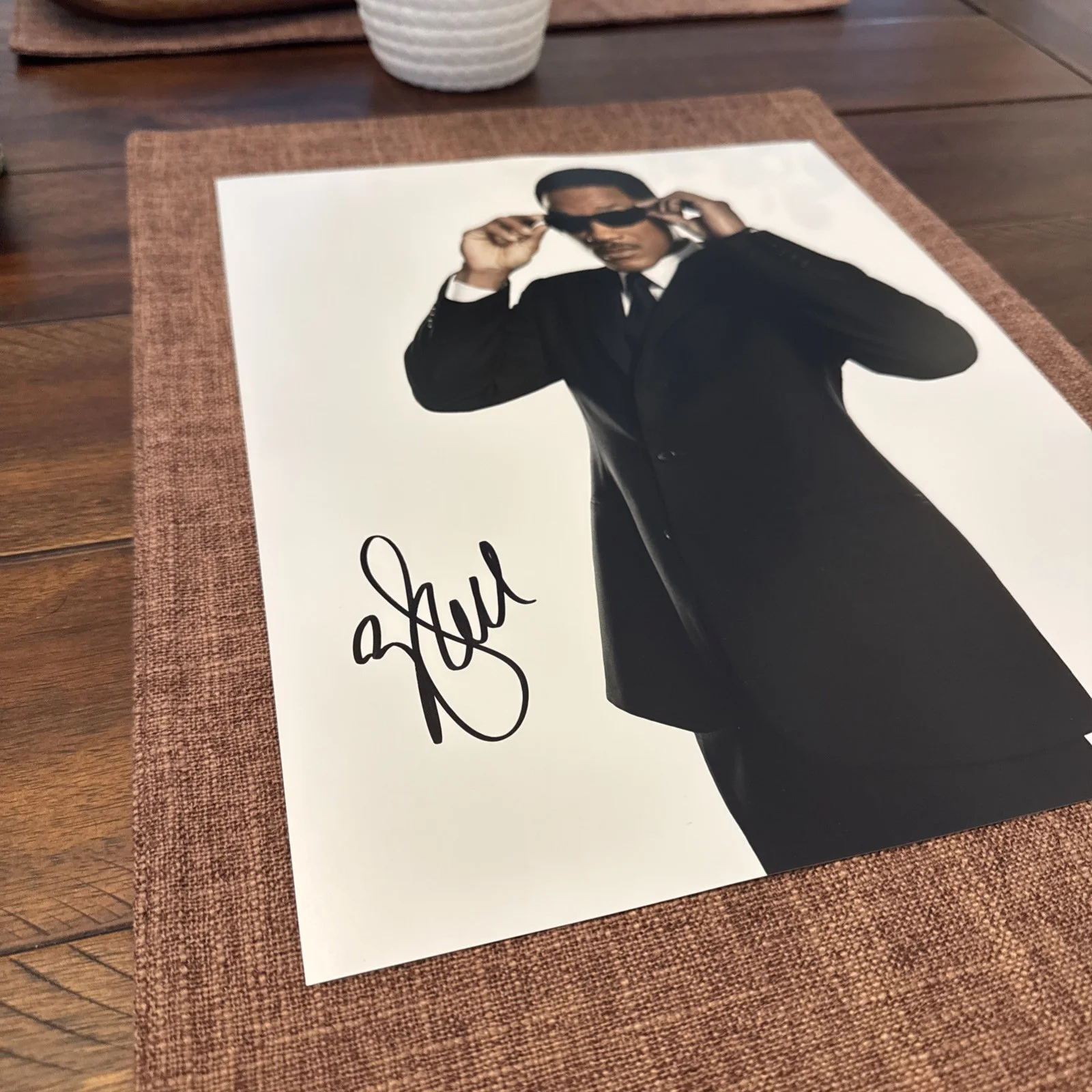 Will Smith Autographed Men In Black 8x10 Signed Autographed Photo w/COA Holo !, изображение 2