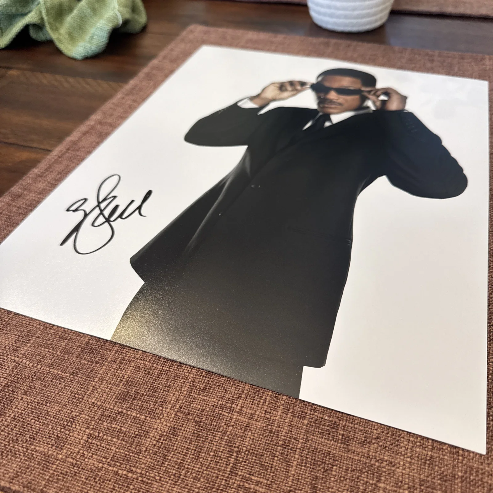 Will Smith Autographed Men In Black 8x10 Signed Autographed Photo w/COA Holo !, изображение 3
