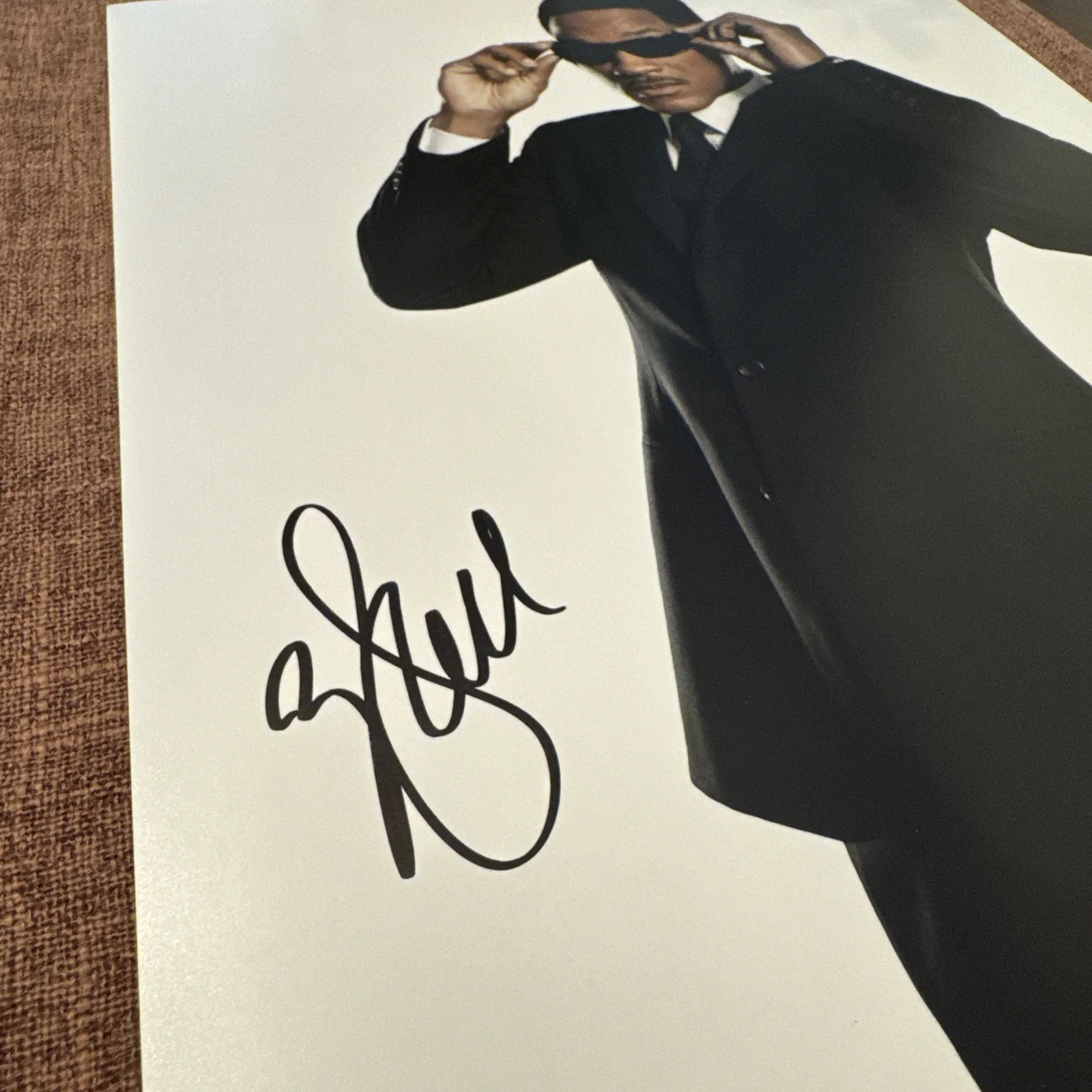 Will Smith Autographed Men In Black 8x10 Signed Autographed Photo w/COA Holo !, изображение 4