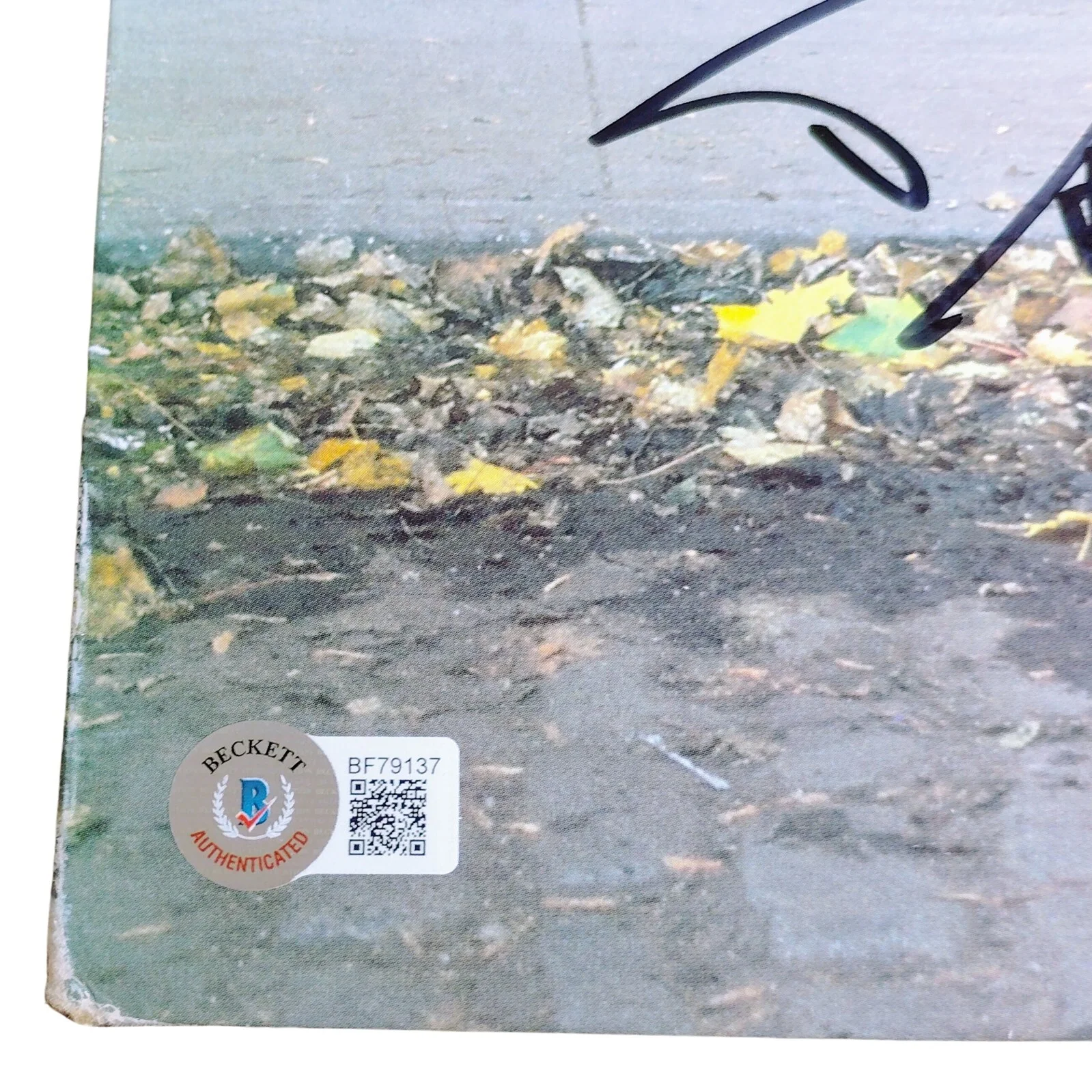 Rev Run Joseph Simmons, Darryl DMC McDaniels — Run DMC Rev Run Darryl McDaniels Signed Walk This Way 12in Cover Beckett BAS COA, image 5