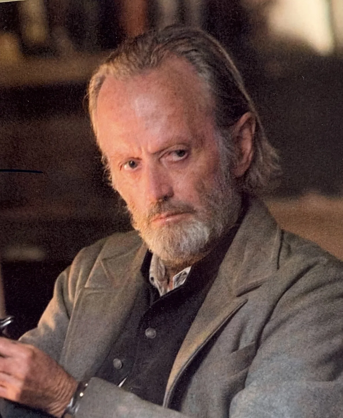 Peter Fonda — Peter Fonda 3:10 To Yuma SIGNED Oversized Photograph 11x14 Autograph, image 3