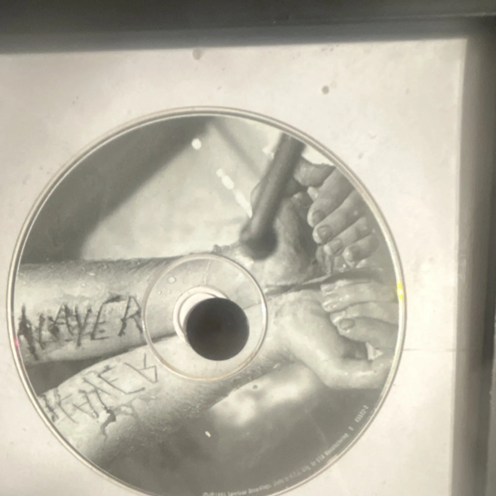 Slayer Autographed Framed CD and Booklet Original Music Memorabilia, image 4