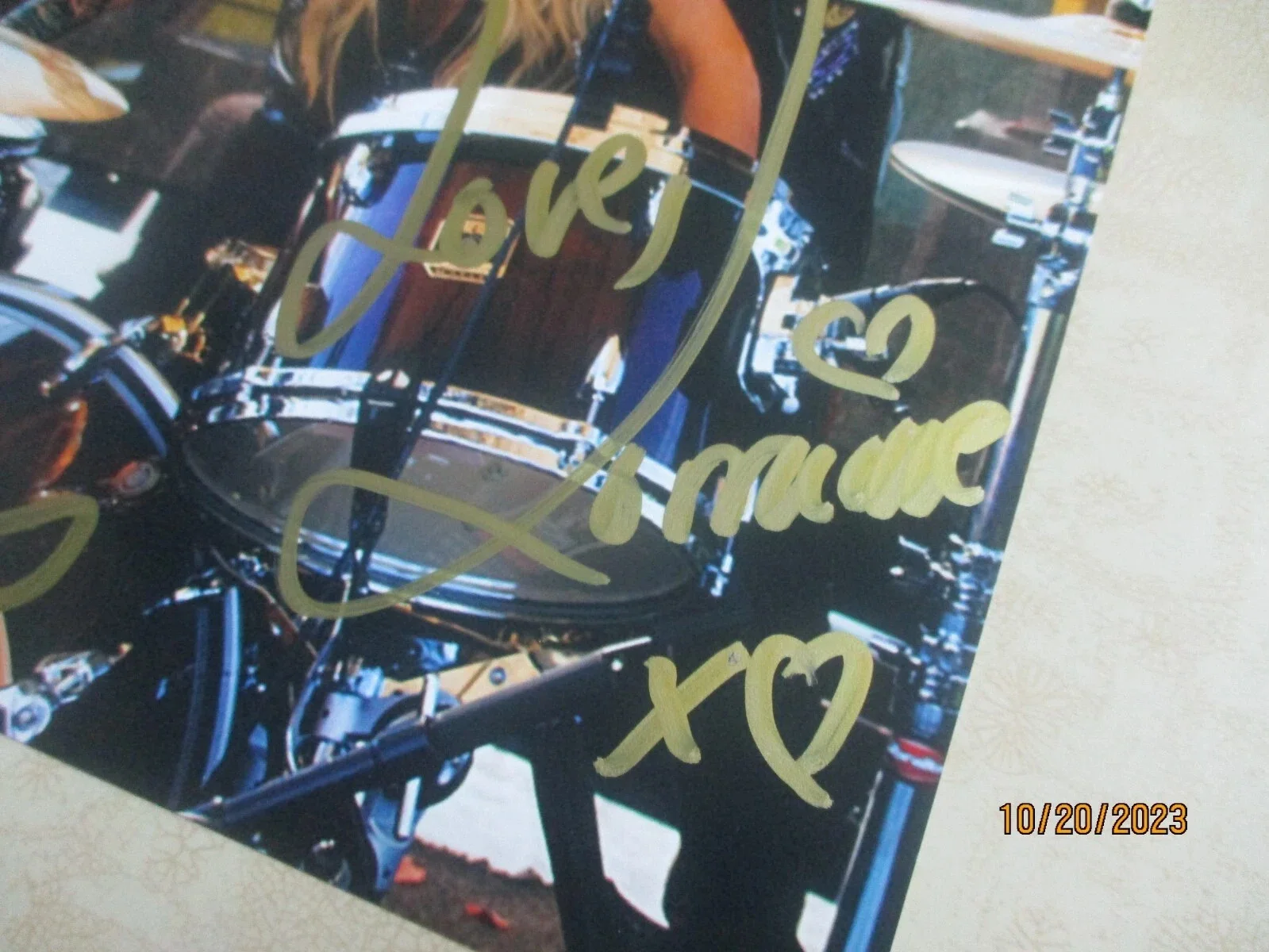 FEMME FATALE LORRAINE LEWIS ATHENA LEE AUTHENTIC SIGNED/AUTOGRAPHED 8X10 PHOTO, image 4