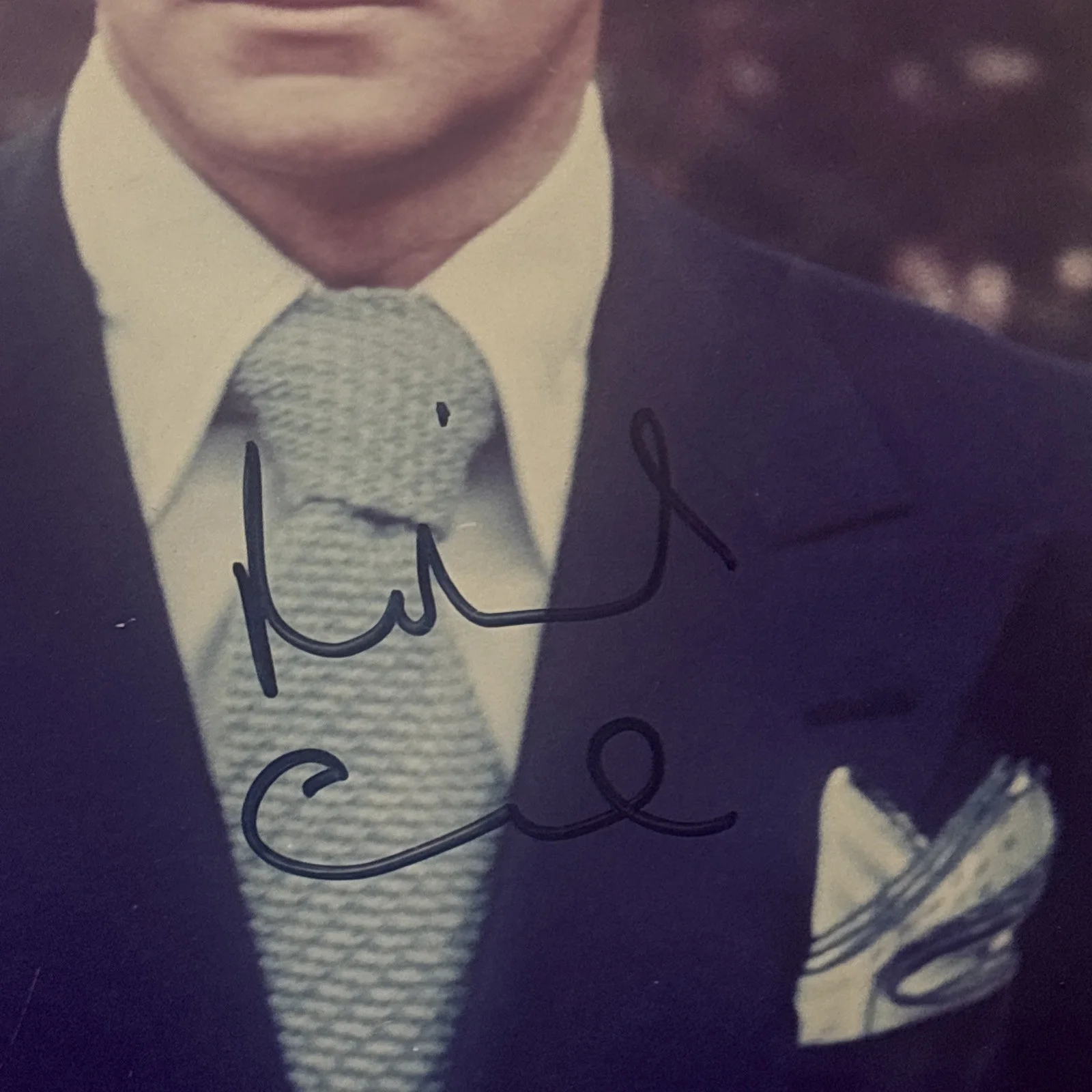 Michael Caine Signed Autographed Actor Photo ZULU Italian Job Get Carter JSA, изображение 2