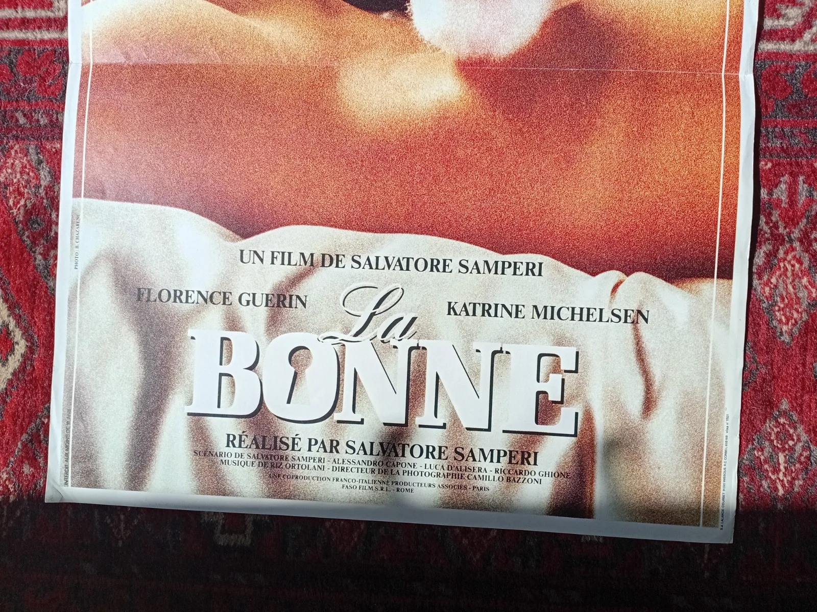 La Bonne [Corruption] 1986 Salvatore Samperi - Original Small French Poster, image 3