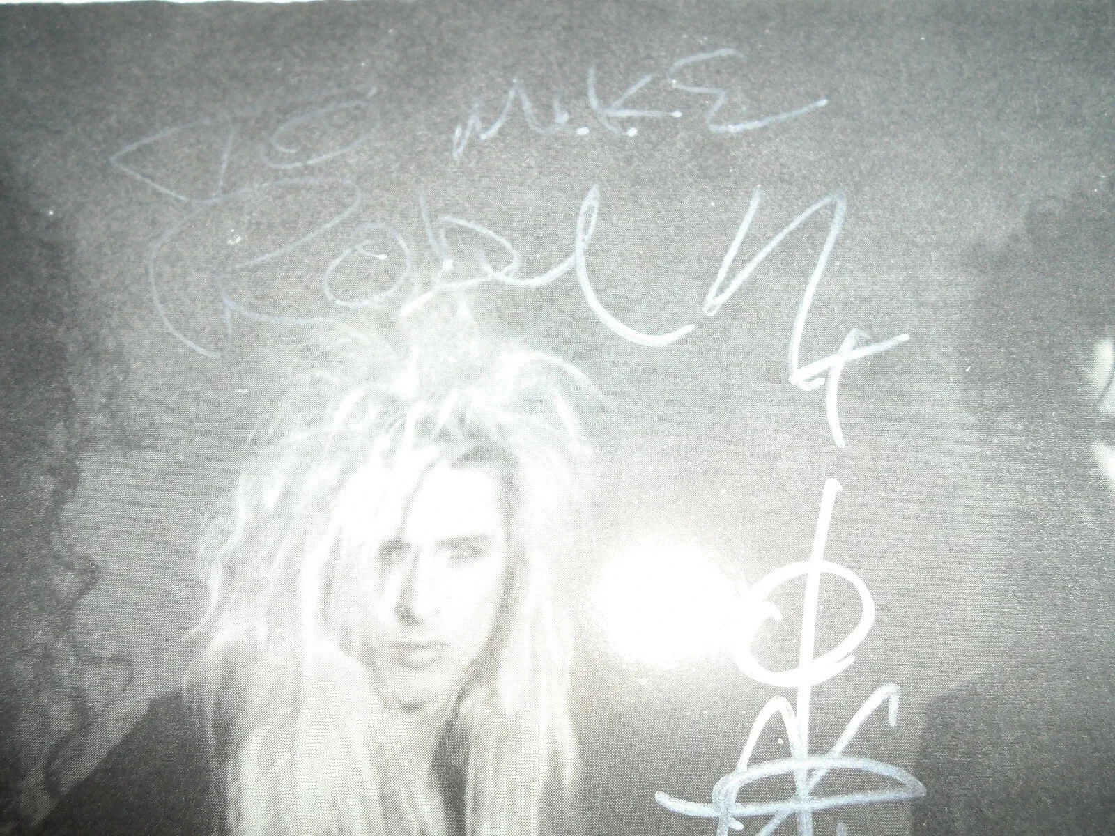 ROXX GANG AUTHENTIC SIGNED/AUTOGRAPHED PROMO RECORD-JEFF TAYLOR & ROBY STRINE, image 4