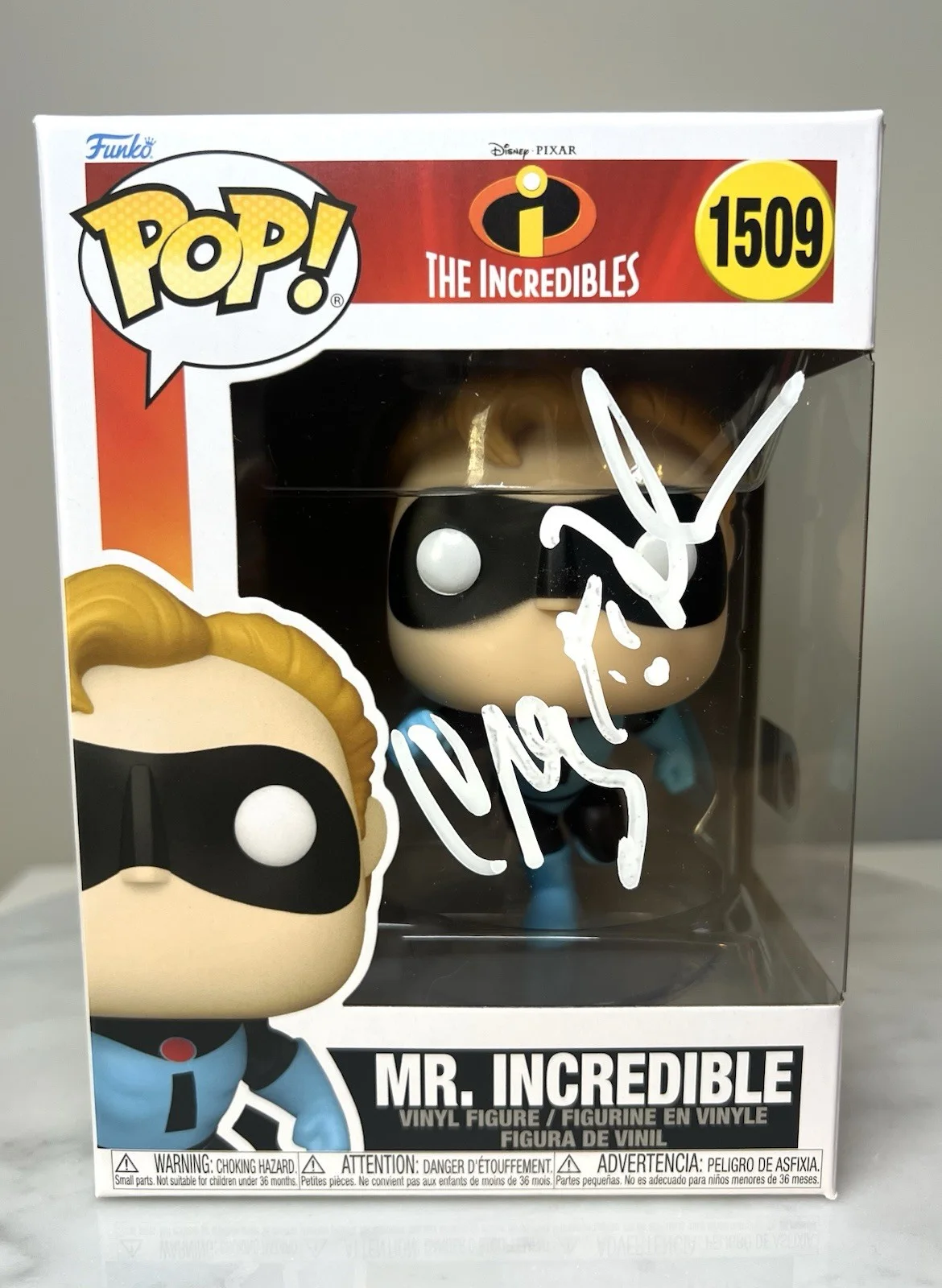 Craig T. Nelson — Craig T. Nelson Signed ‘Mr. Incredible’ Incredibles Funko Pop SWAU COA