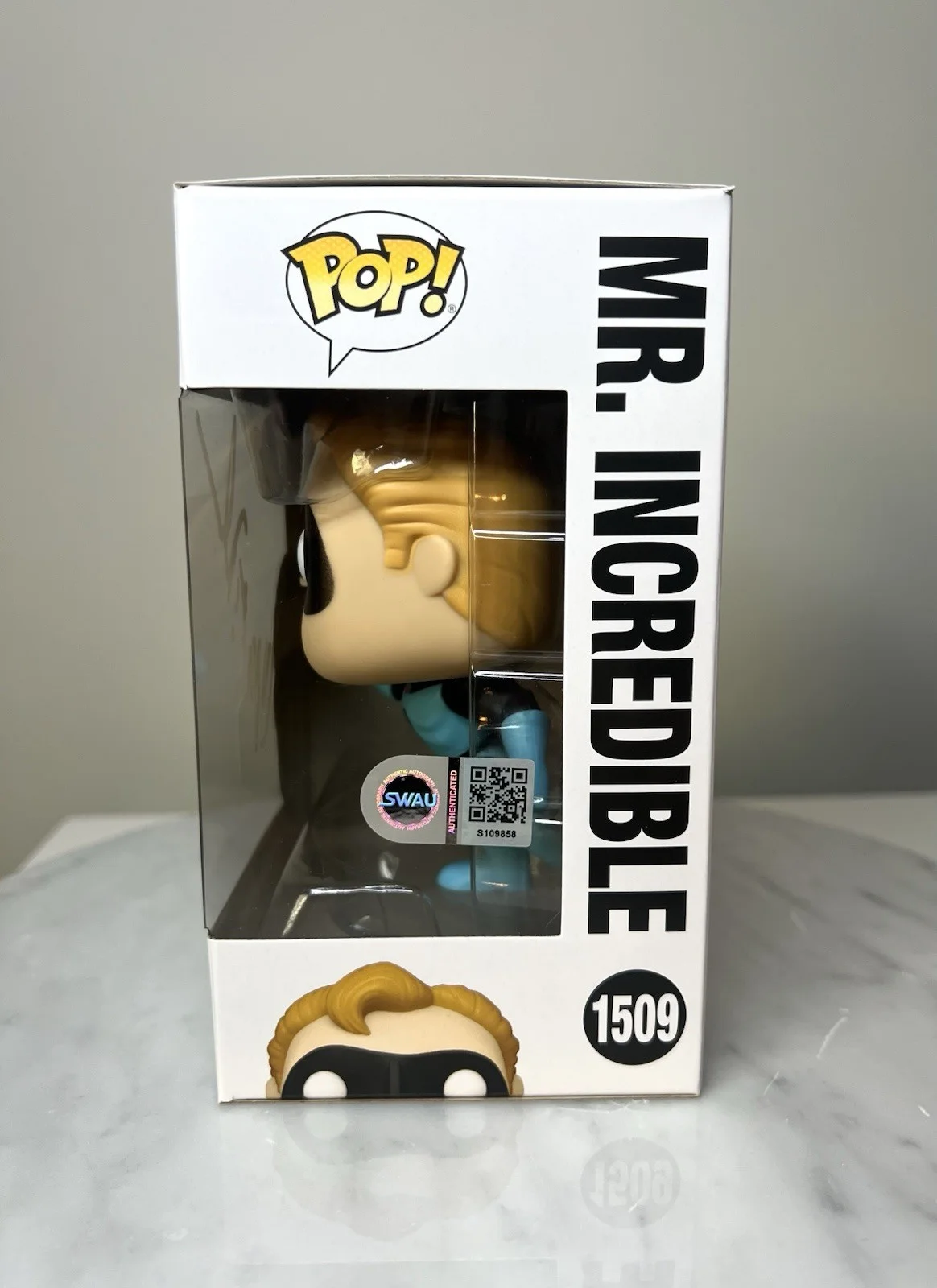 Craig T. Nelson — Craig T. Nelson Signed ‘Mr. Incredible’ Incredibles Funko Pop SWAU COA, изображение 4