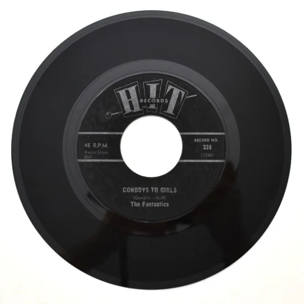 The Fantastics / The Classmates - Cowboys To Girls / Tighten Up (7-inch), изображение 2