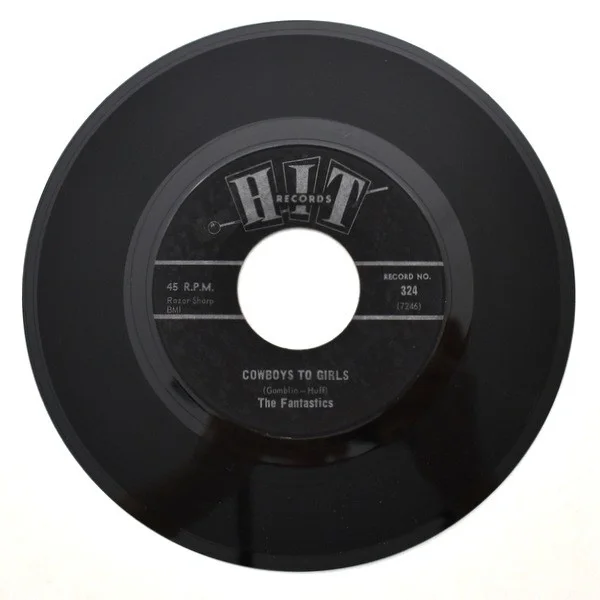 The Fantastics / The Classmates - Cowboys To Girls / Tighten Up (7-inch), изображение 3